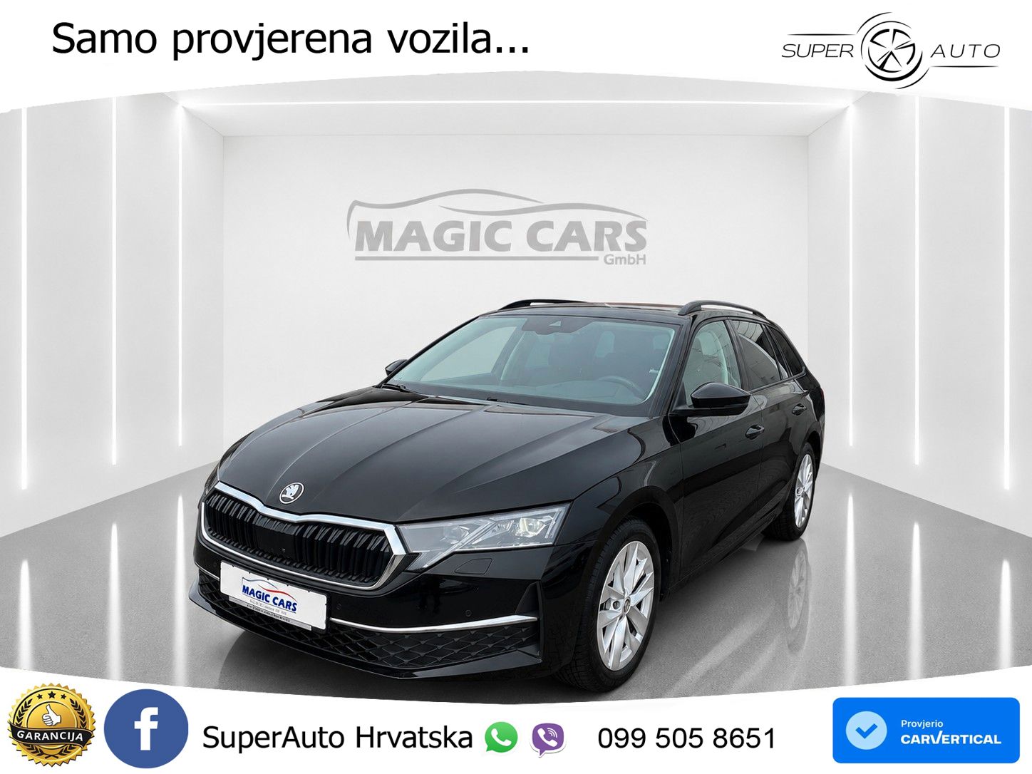 Škoda Octavia Combi 2.0 TDI (150 KS) DSG Selection LED+GR SJED+ACC