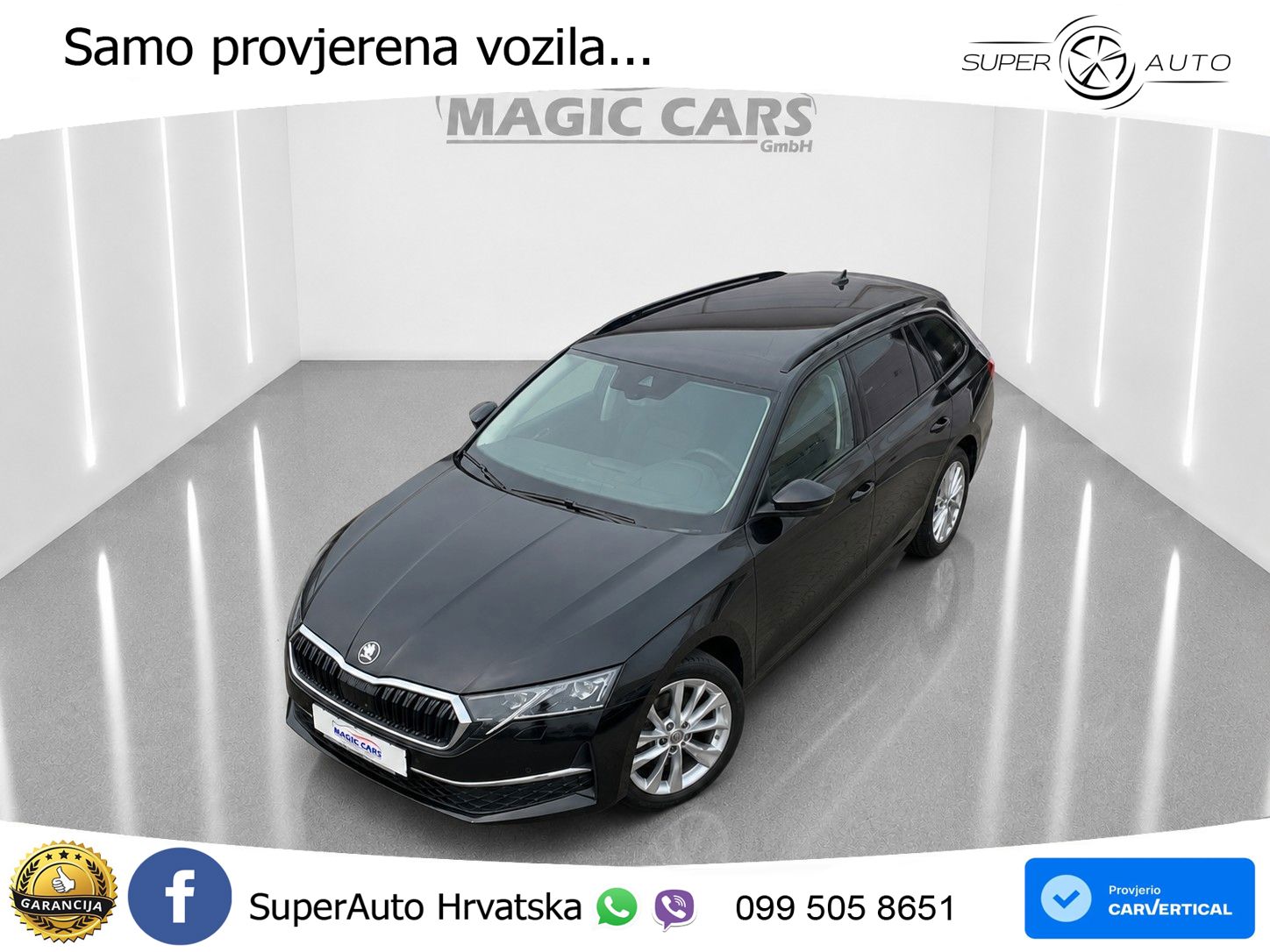 Škoda Octavia Combi 2.0 TDI (150 KS) DSG Selection LED+GR SJED+ACC