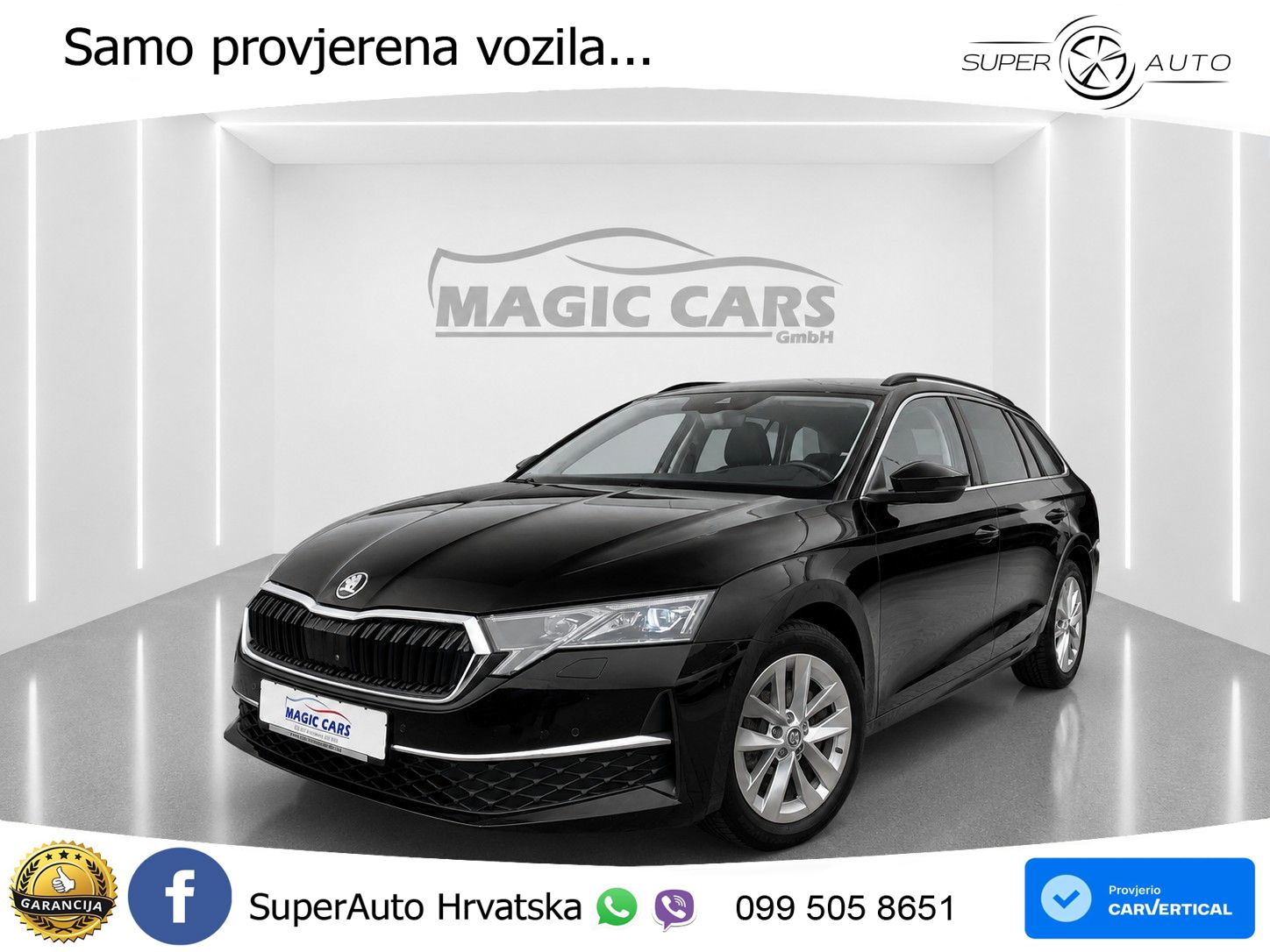 Škoda Octavia Combi 2.0 TDI (150 KS) DSG Selection LED+GR SJED+ACC