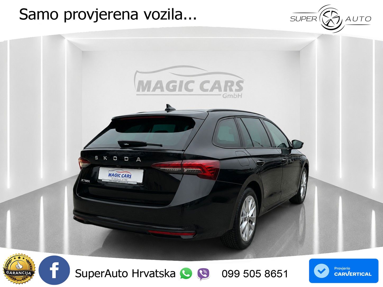 Škoda Octavia Combi 2.0 TDI (150 KS) DSG Selection LED+GR SJED+ACC