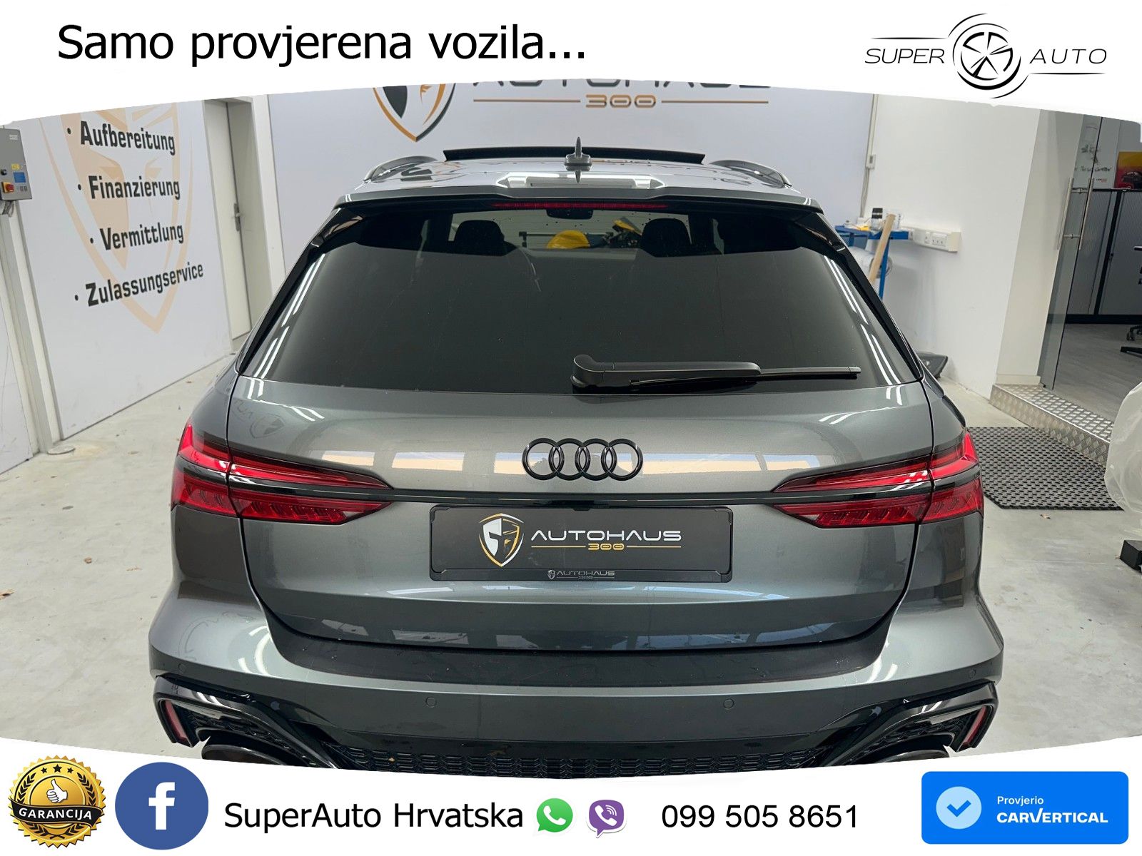 Audi RS6 Avant 4.0 TFSI V8 performance (630 KS)  quattro tiptronic ACC+HEAD+4xGR SJED+360+PANO