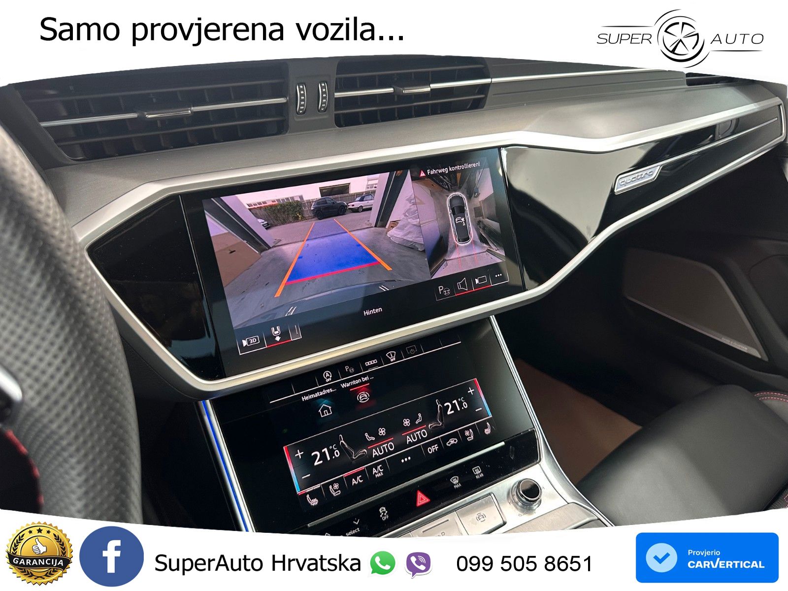 Audi RS6 Avant 4.0 TFSI V8 performance (630 KS)  quattro tiptronic ACC+HEAD+4xGR SJED+360+PANO