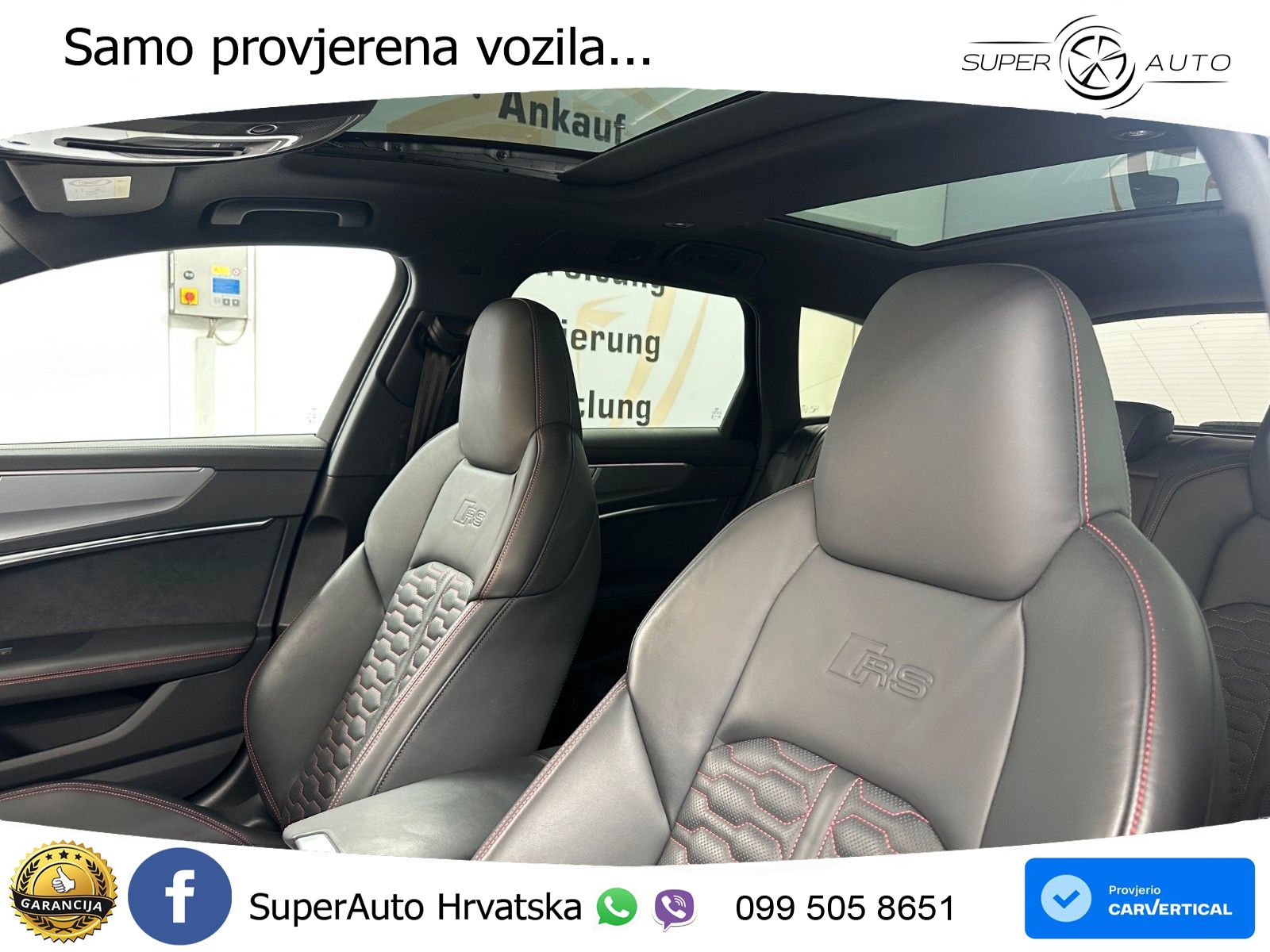 Audi RS6 Avant 4.0 TFSI V8 performance (630 KS)  quattro tiptronic ACC+HEAD+4xGR SJED+360+PANO