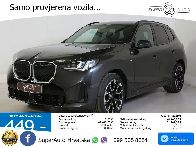 BMW X3 20 xDrive Steptronic M Sport LED+GR SJED+ACC