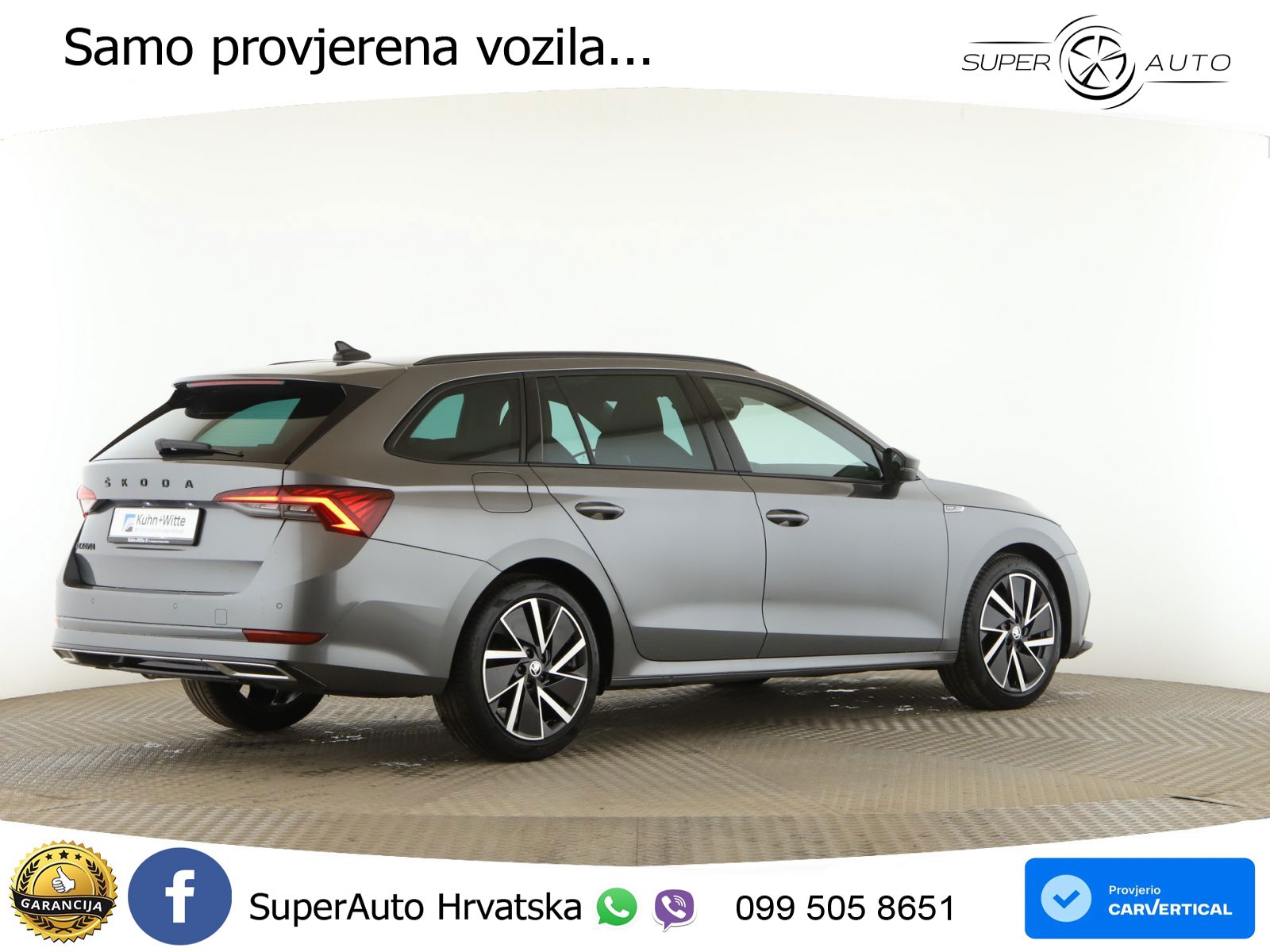 Škoda Octavia Combi 2.0 TDI (150 KS) DSG SportLine LED+GR SJED+ACC