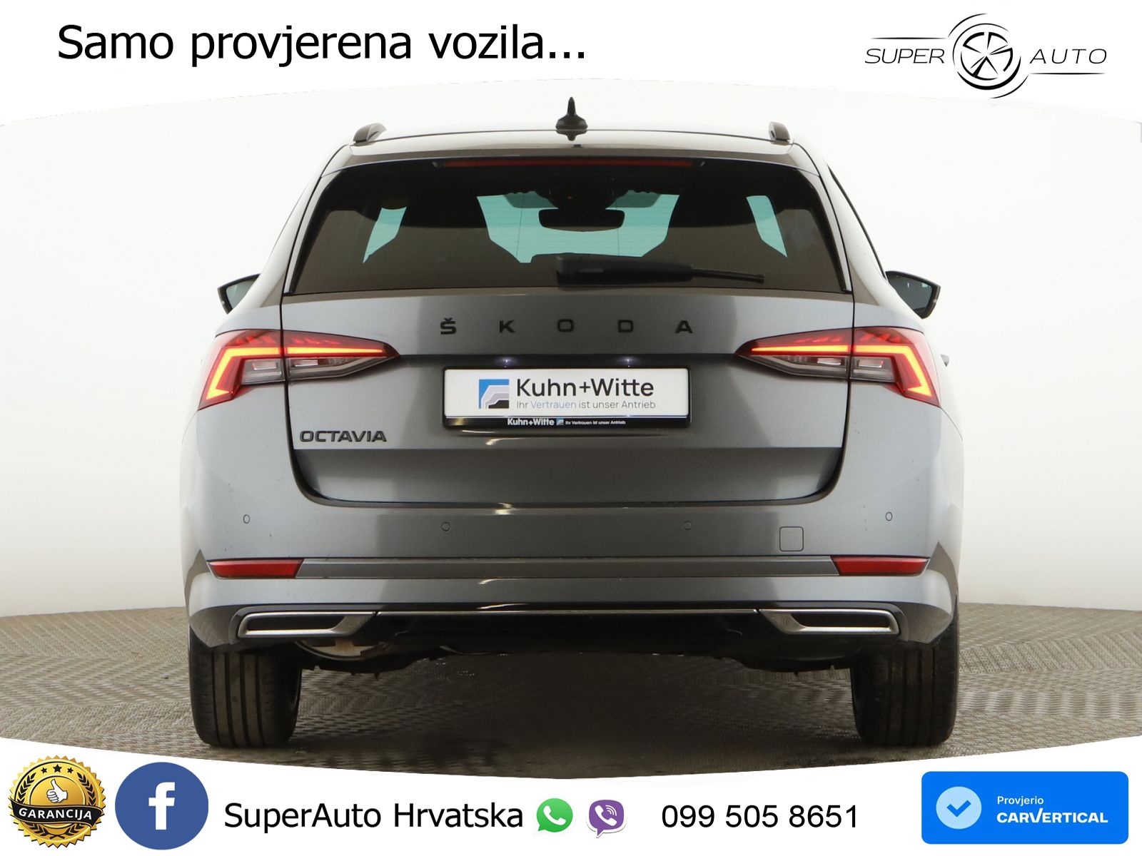 Škoda Octavia Combi 2.0 TDI (150 KS) DSG SportLine LED+GR SJED+ACC