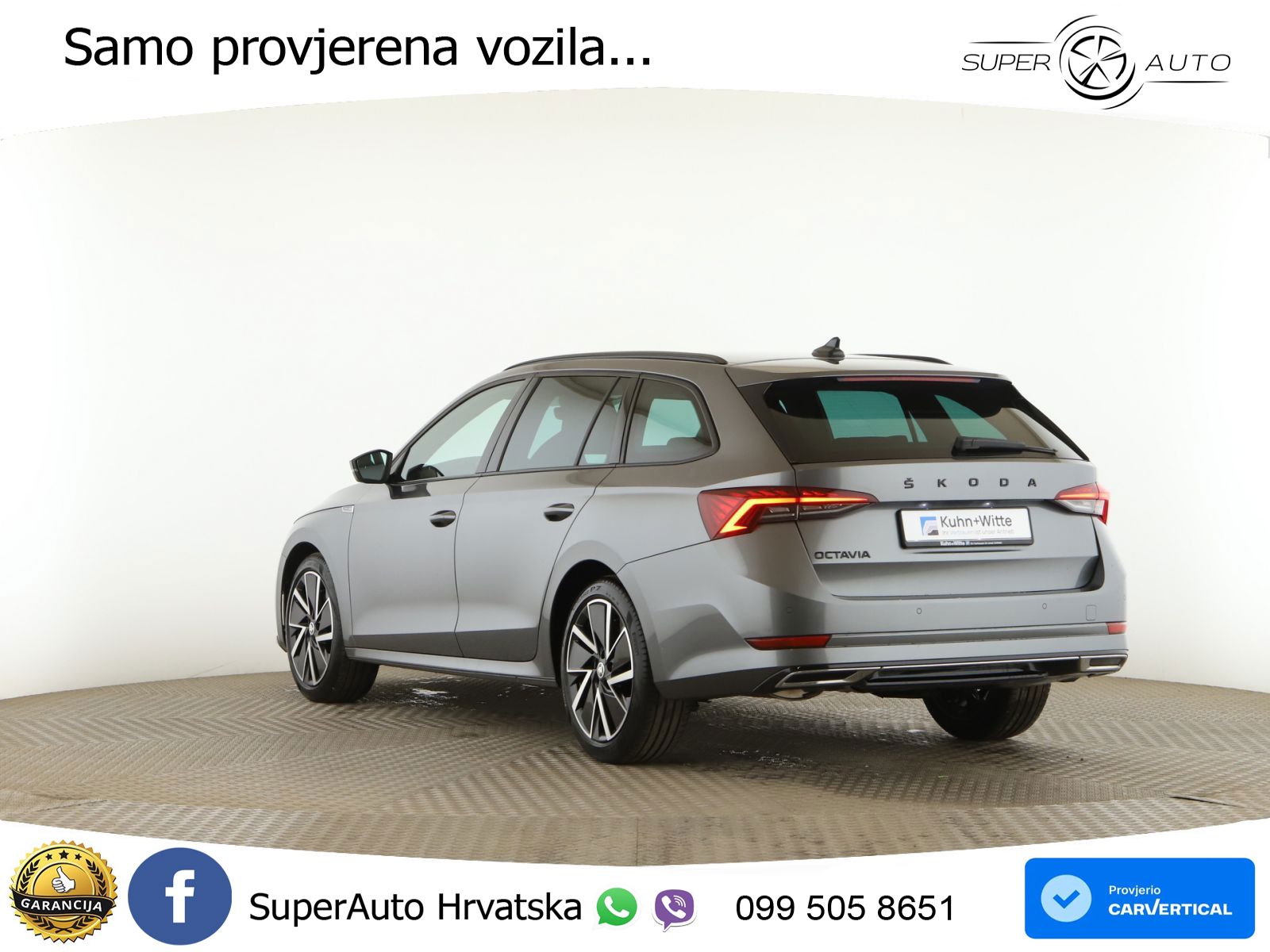 Škoda Octavia Combi 2.0 TDI (150 KS) DSG SportLine LED+GR SJED+ACC