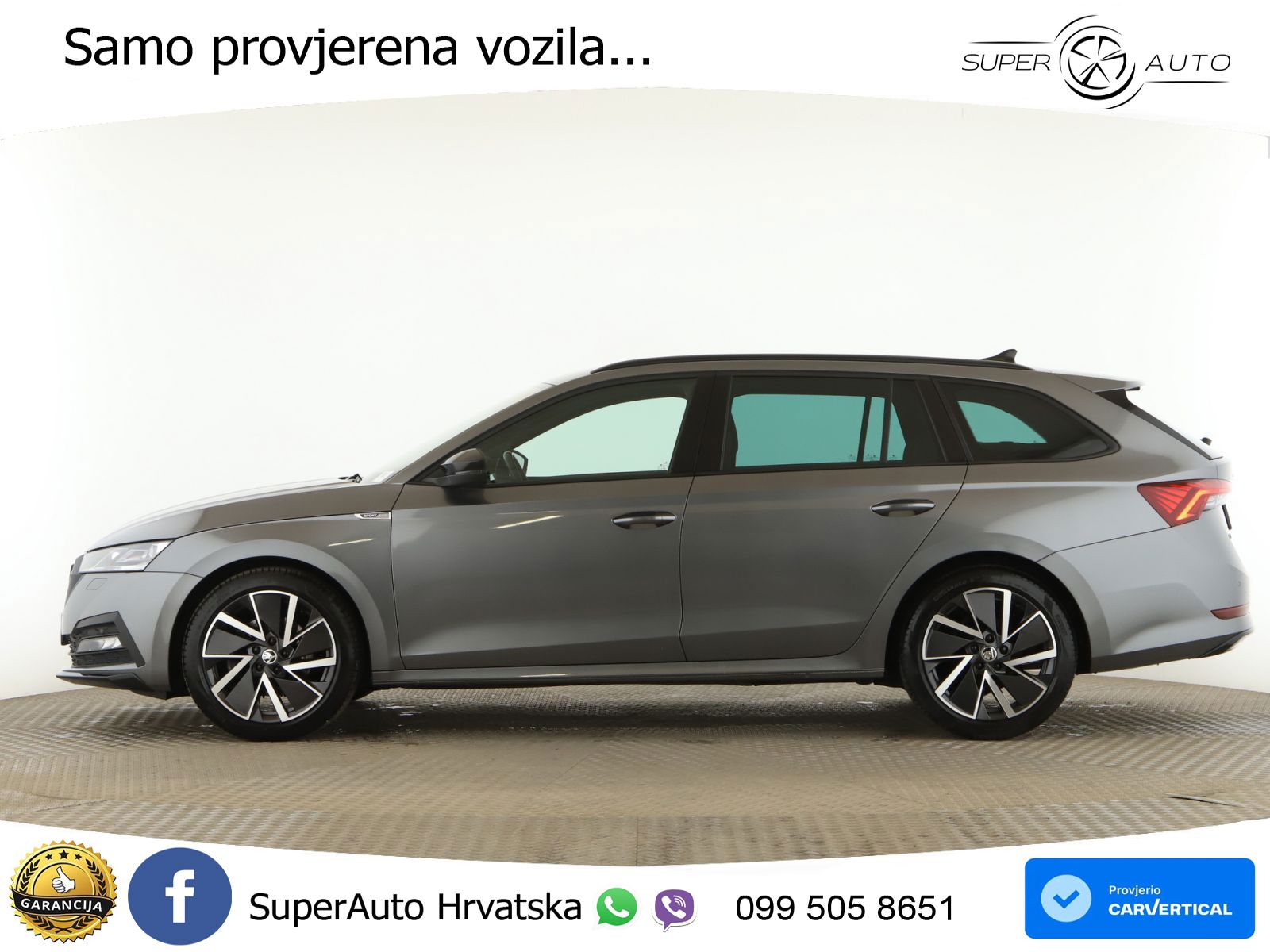 Škoda Octavia Combi 2.0 TDI (150 KS) DSG SportLine LED+GR SJED+ACC