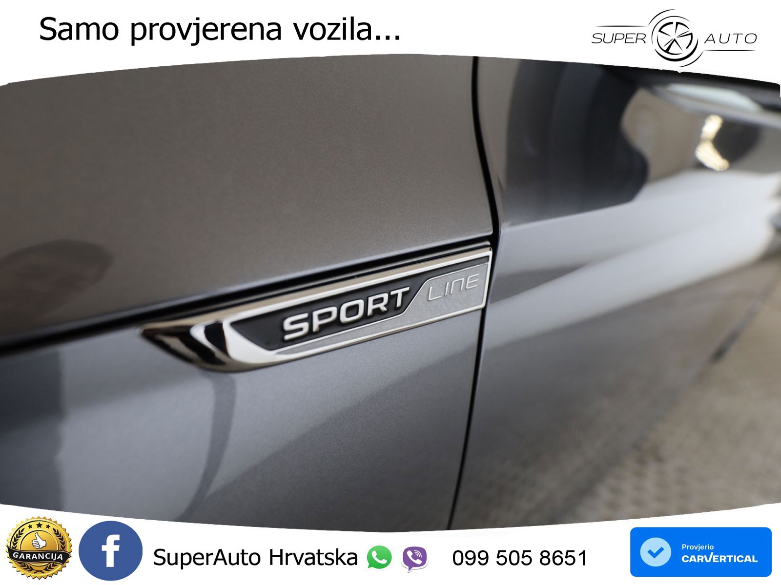 Škoda Octavia Combi 2.0 TDI (150 KS) DSG SportLine LED+GR SJED+ACC
