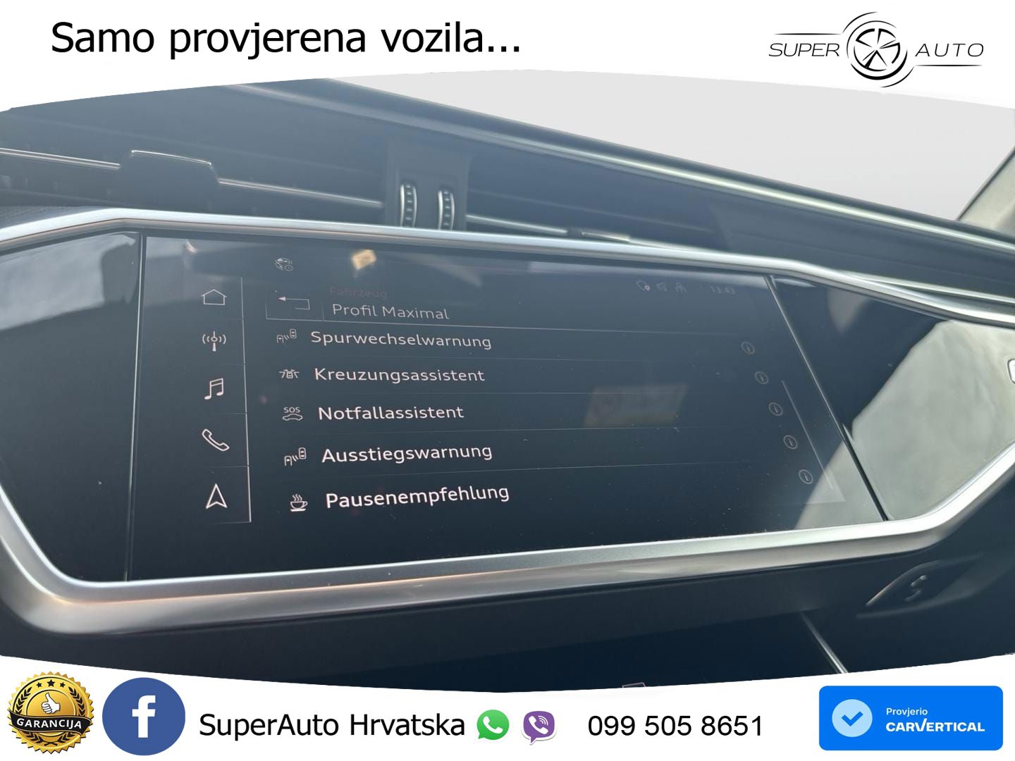 Audi RS6 Avant 4.0 TFSI V8 (600 KS) quattro Tiptronic ZRAČNI+ACC+GR SJED+360