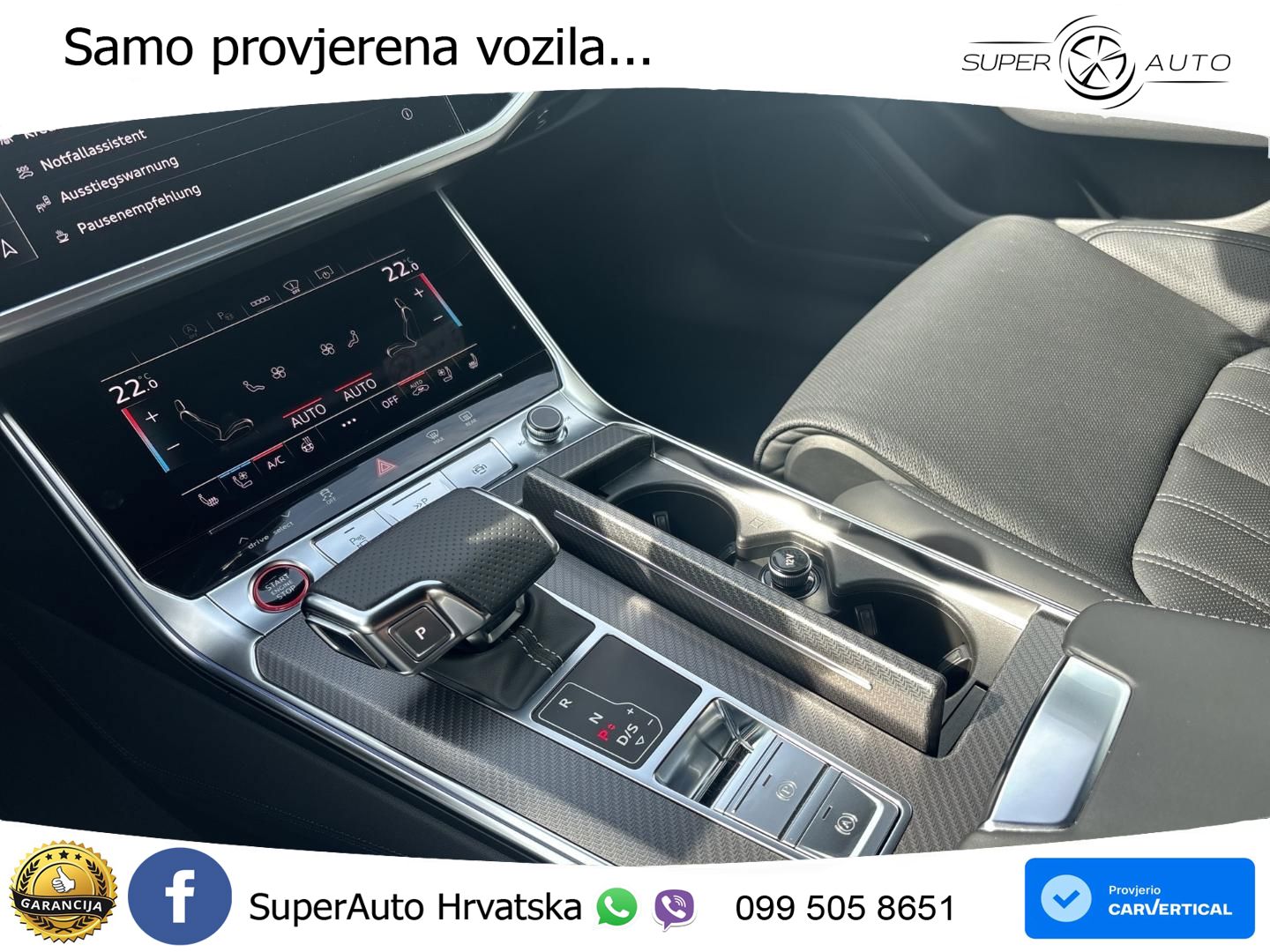 Audi RS6 Avant 4.0 TFSI V8 (600 KS) quattro Tiptronic ZRAČNI+ACC+GR SJED+360
