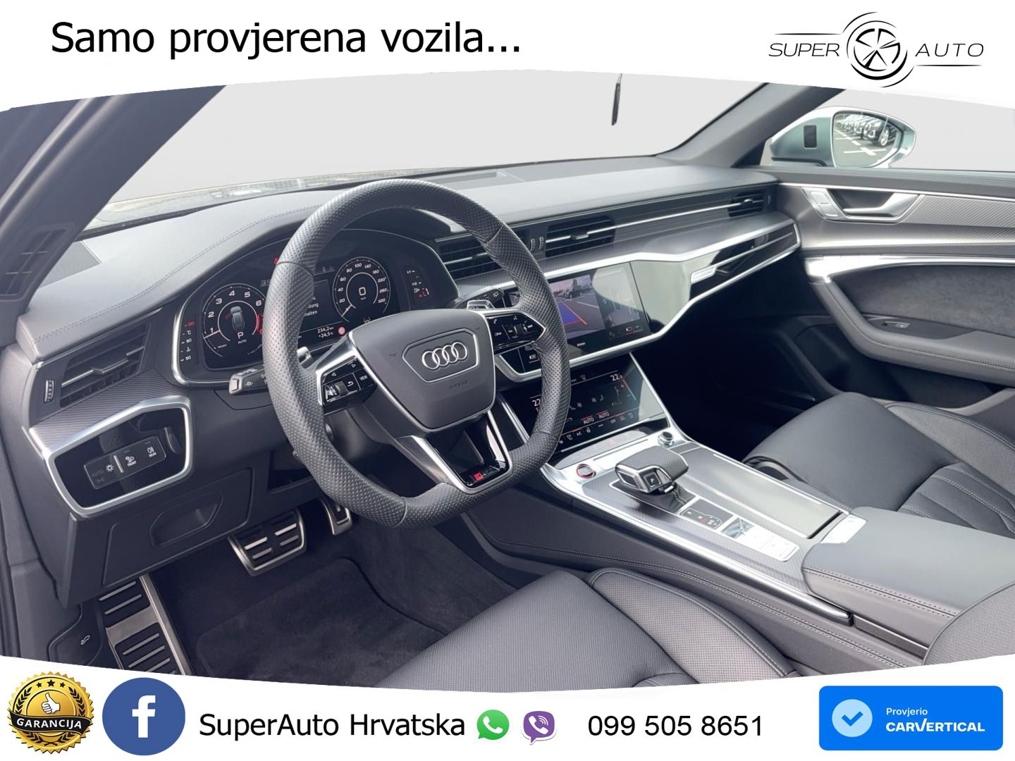 Audi RS6 Avant 4.0 TFSI V8 (600 KS) quattro Tiptronic ZRAČNI+ACC+GR SJED+360