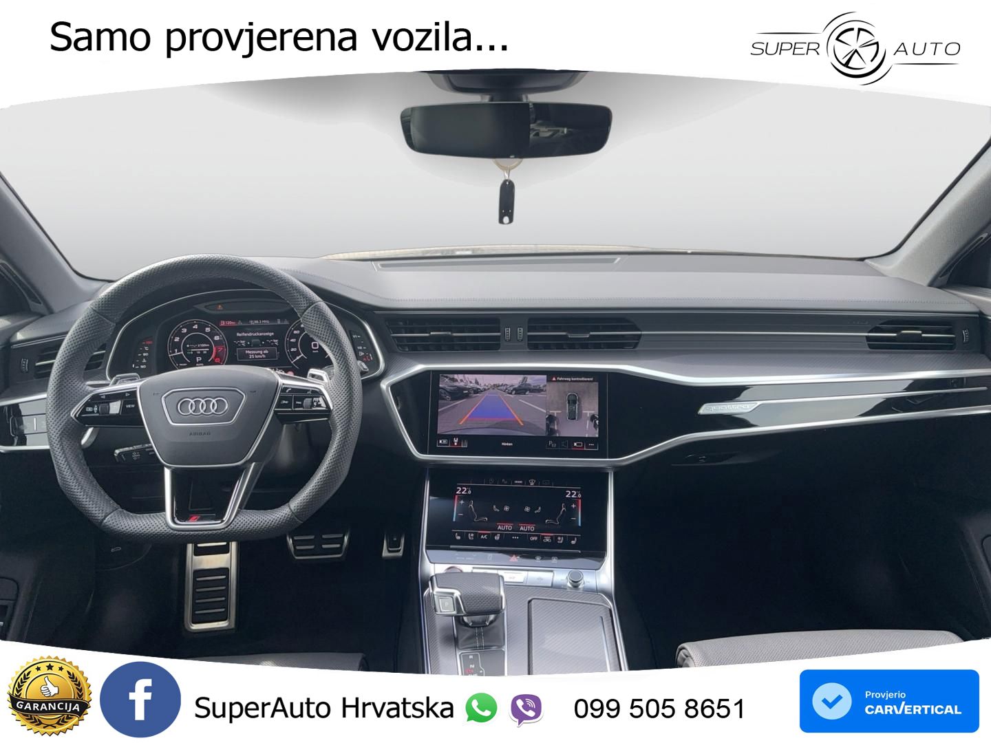 Audi RS6 Avant 4.0 TFSI V8 (600 KS) quattro Tiptronic ZRAČNI+ACC+GR SJED+360