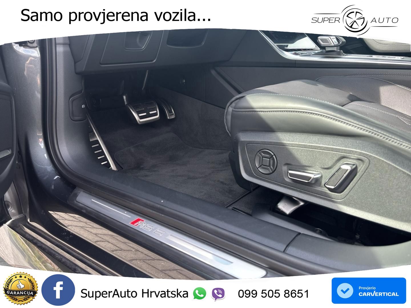 Audi RS6 Avant 4.0 TFSI V8 (600 KS) quattro Tiptronic ZRAČNI+ACC+GR SJED+360