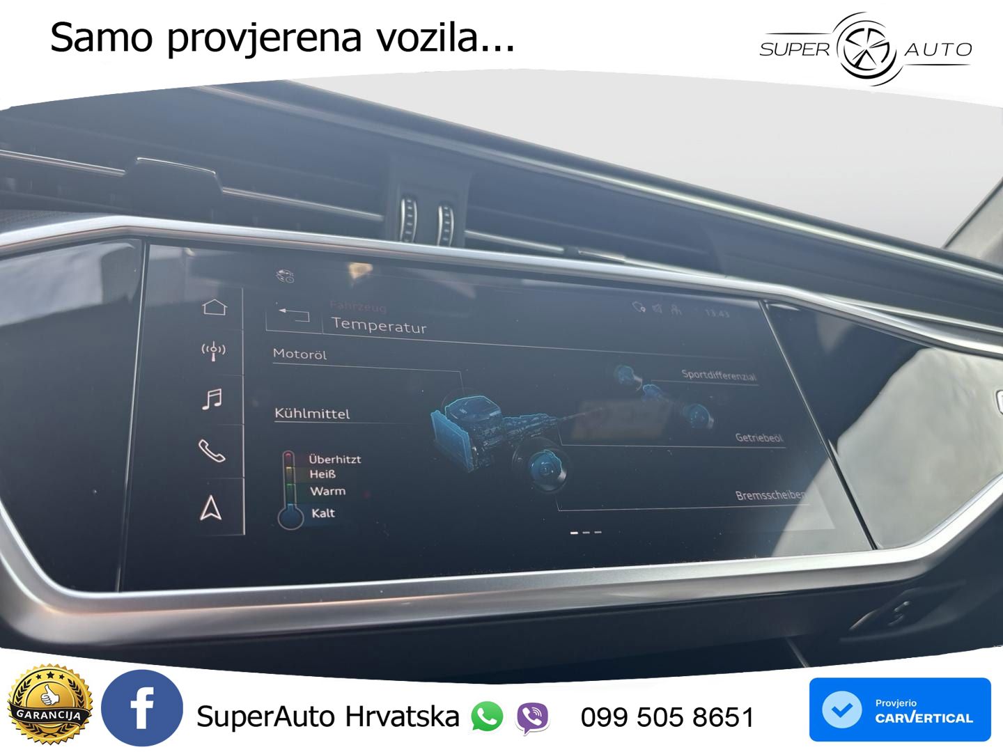 Audi RS6 Avant 4.0 TFSI V8 (600 KS) quattro Tiptronic ZRAČNI+ACC+GR SJED+360