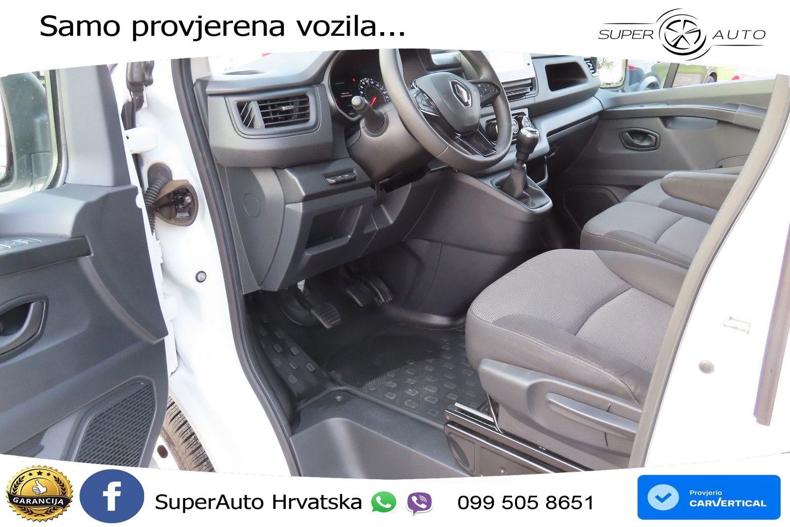 Renault Trafic L1 Navi Klima Kamera LED 2xSortimo-Regale 131 KS