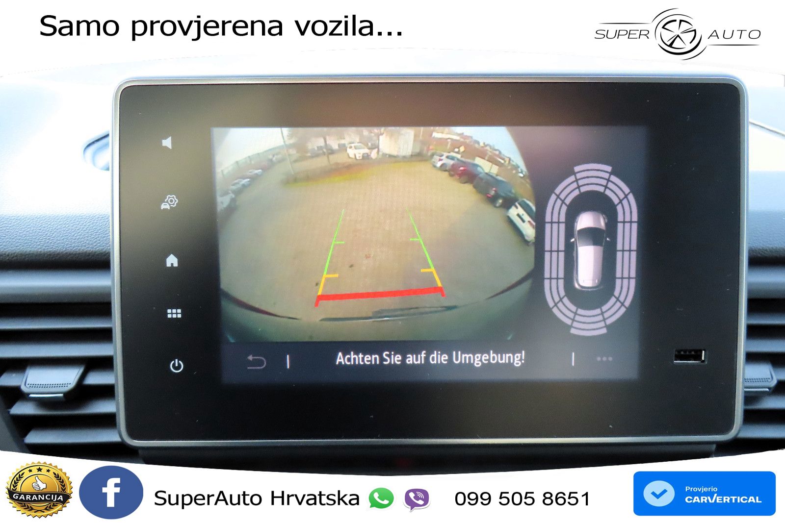 Renault Trafic L1 Navi Klima Kamera LED 2xSortimo-Regale 131 KS