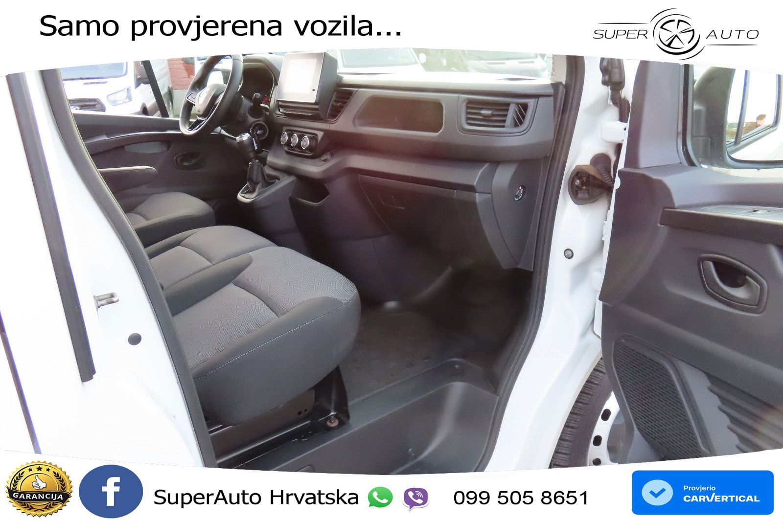 Renault Trafic L1 Navi Klima Kamera LED 2xSortimo-Regale 131 KS