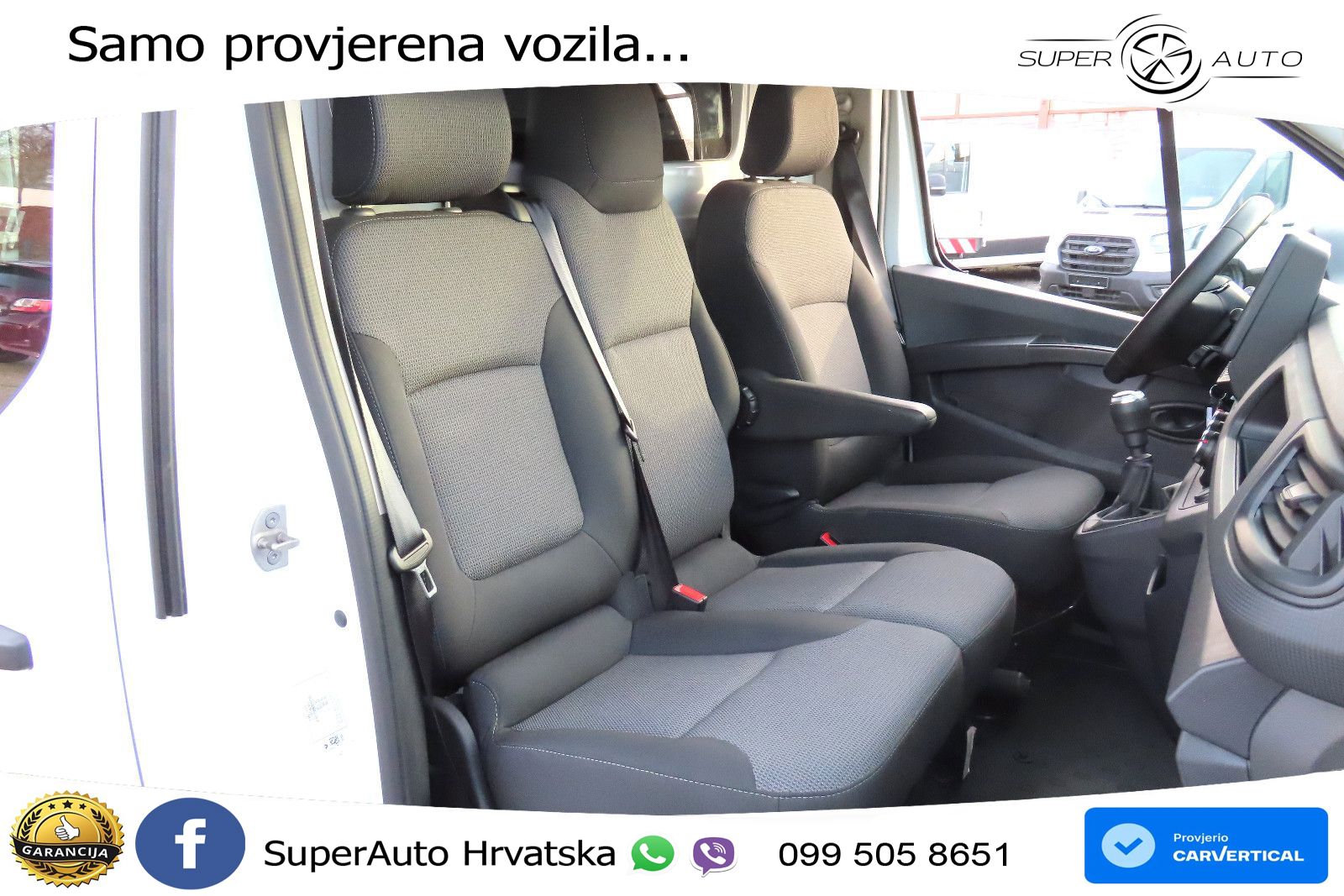 Renault Trafic L1 Navi Klima Kamera LED 2xSortimo-Regale 131 KS