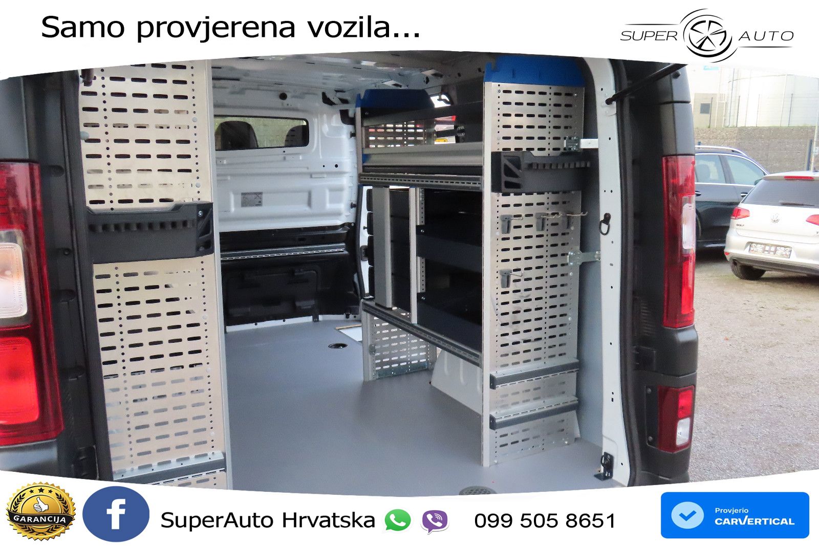 Renault Trafic L1 Navi Klima Kamera LED 2xSortimo-Regale 131 KS