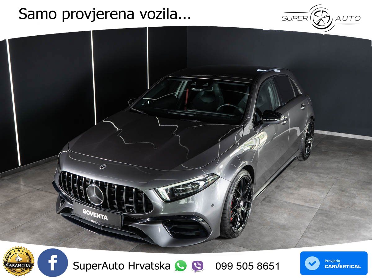 Mercedes-Benz AMG A 45 S 4MATIC+ AMG SPEEDSHIFT DCT 8G LED+GR SJED+ACC