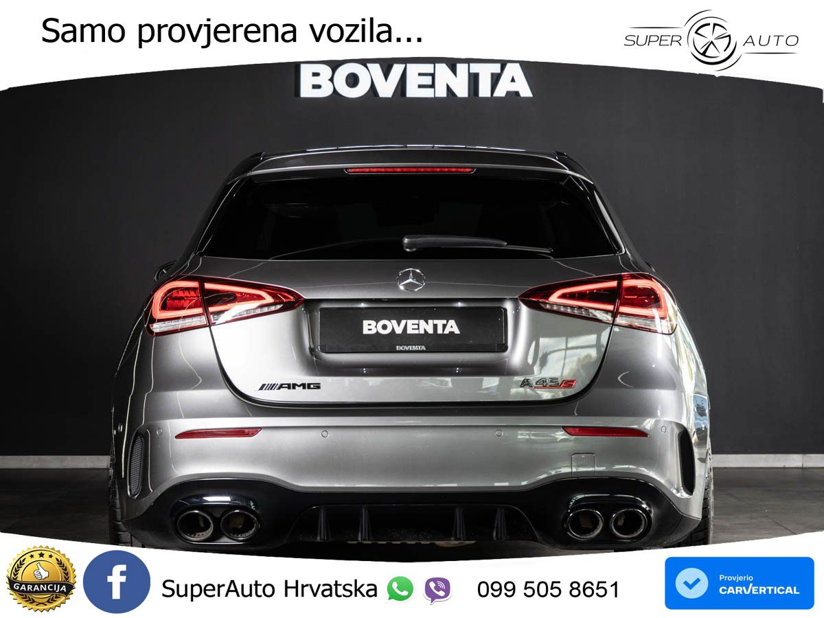 Mercedes-Benz AMG A 45 S 4MATIC+ AMG SPEEDSHIFT DCT 8G LED+GR SJED+ACC