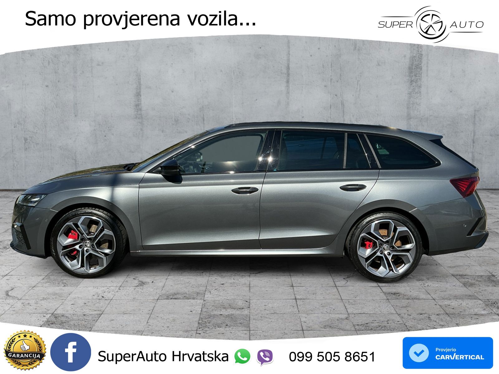 Škoda Octavia Combi RS 2.0 TSI (245 KS) LED+GR SJED+ACC