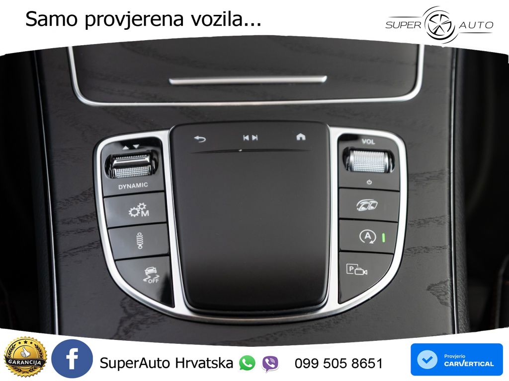 Mercedes AMG GLC 43 V6 (390 KS) 4MATIC TCT ZRAČNI+ACC+GR SJED+360