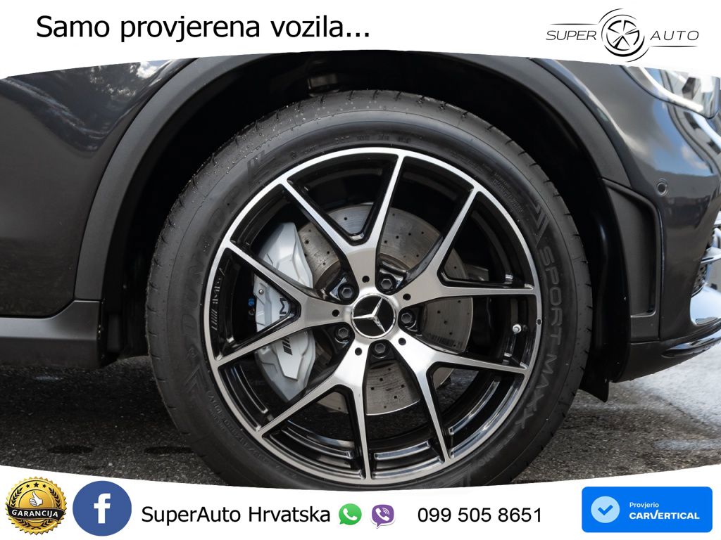 Mercedes AMG GLC 43 V6 (390 KS) 4MATIC TCT ZRAČNI+ACC+GR SJED+360