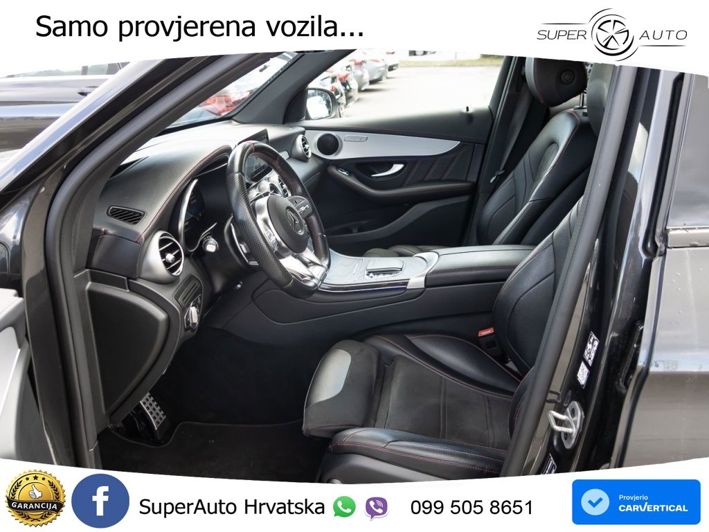Mercedes AMG GLC 43 V6 (390 KS) 4MATIC TCT ZRAČNI+ACC+GR SJED+360