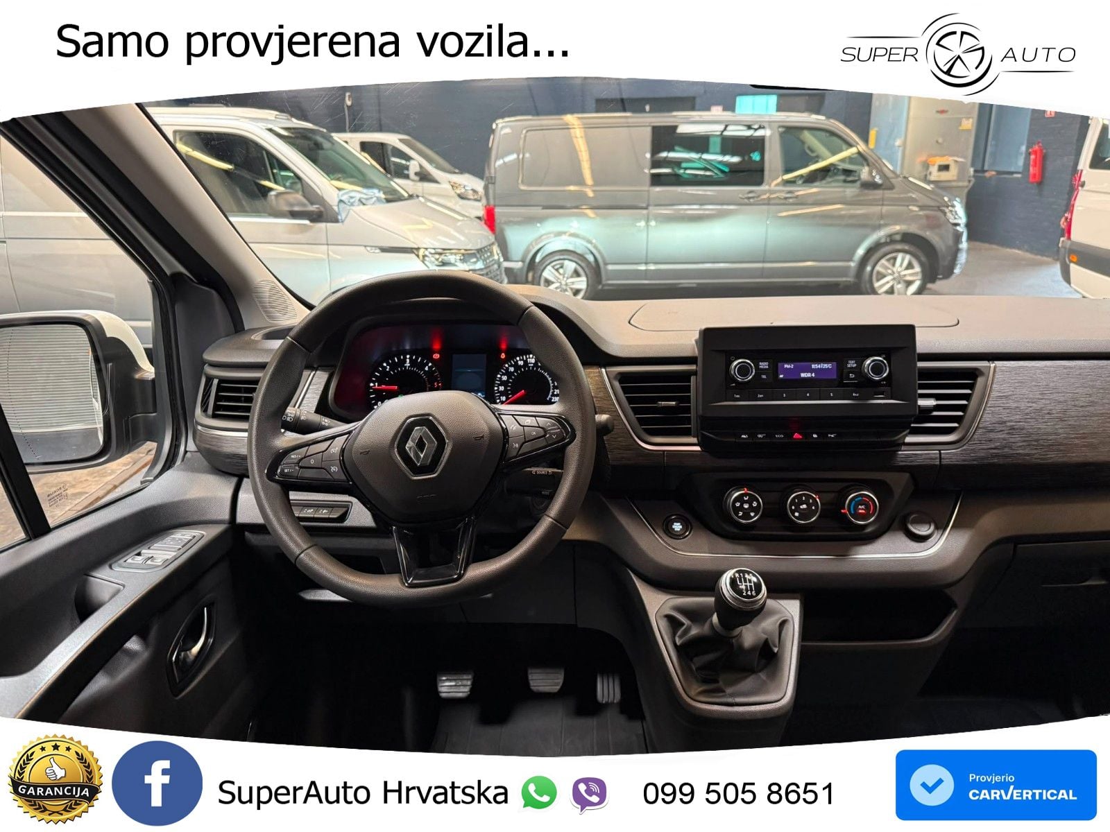 Renault Trafic Kombi L1H1 Life Style 8 Sitze AC LED PDC 110 KS