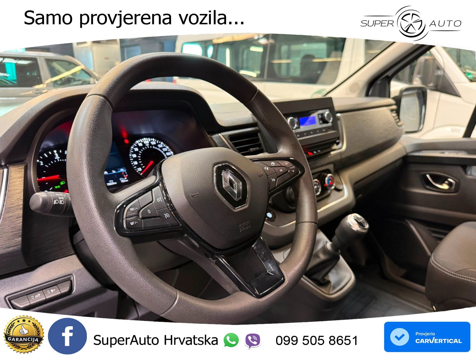 Renault Trafic Kombi L1H1 Life Style 8 Sitze AC LED PDC 110 KS