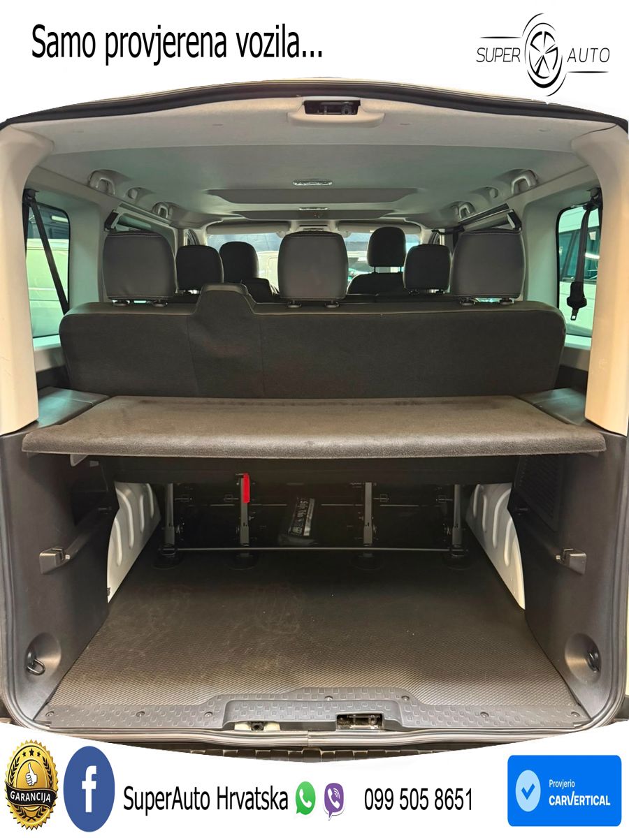 Renault Trafic Kombi L1H1 Life Style 8 Sitze AC LED PDC 110 KS