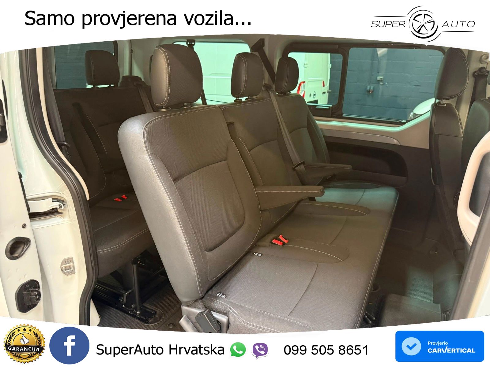 Renault Trafic Kombi L1H1 Life Style 8 Sitze AC LED PDC 110 KS