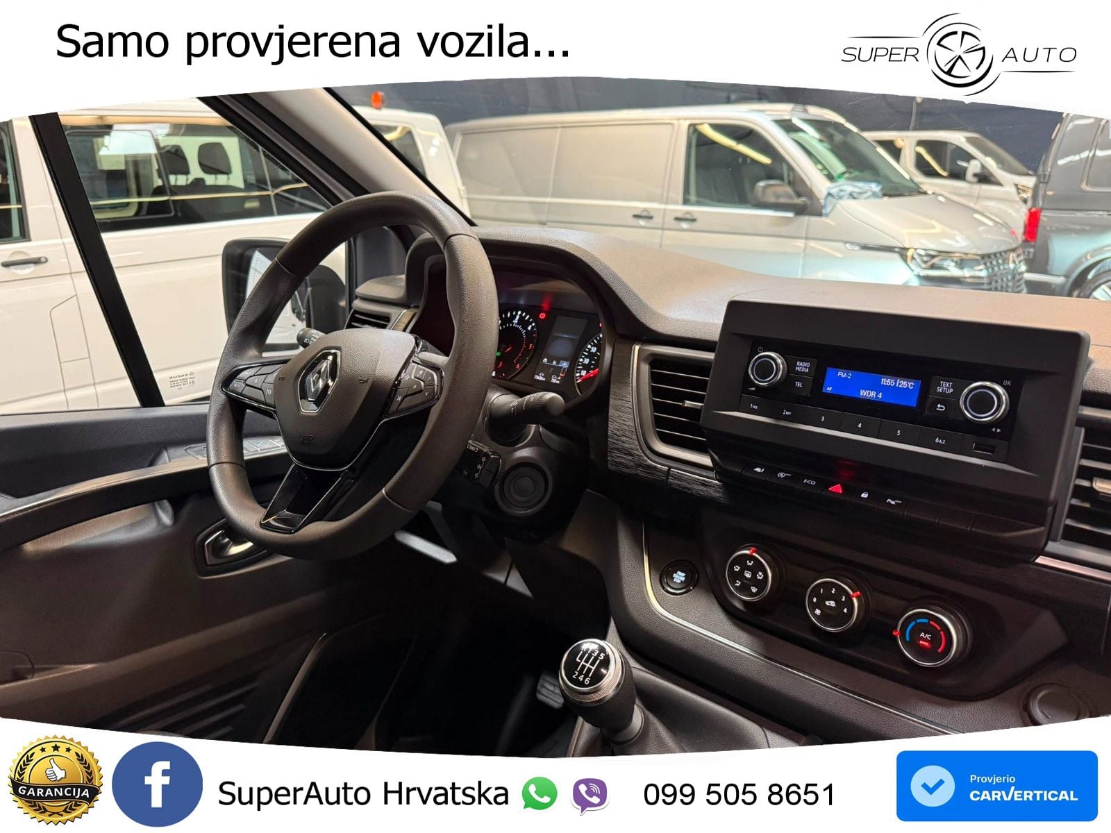 Renault Trafic Kombi L1H1 Life Style 8 Sitze AC LED PDC 110 KS