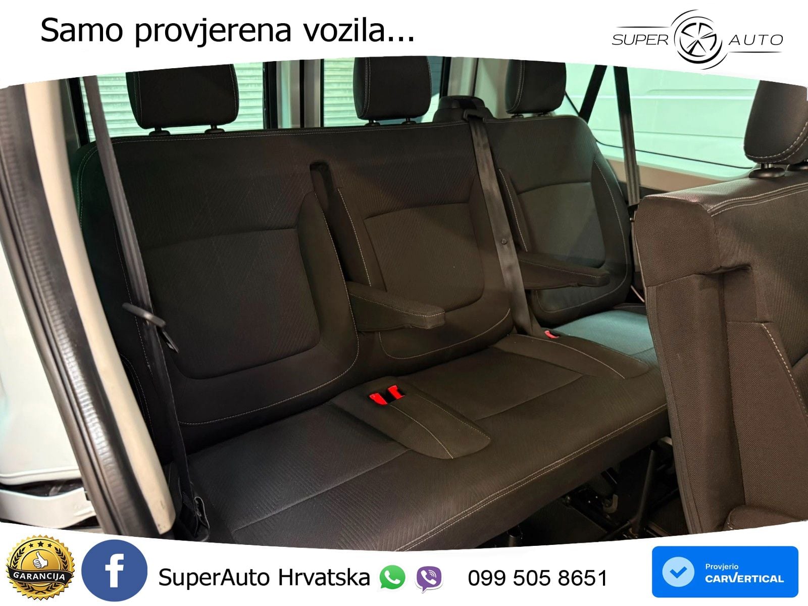 Renault Trafic Kombi L1H1 Life Style 8 Sitze AC LED PDC 110 KS