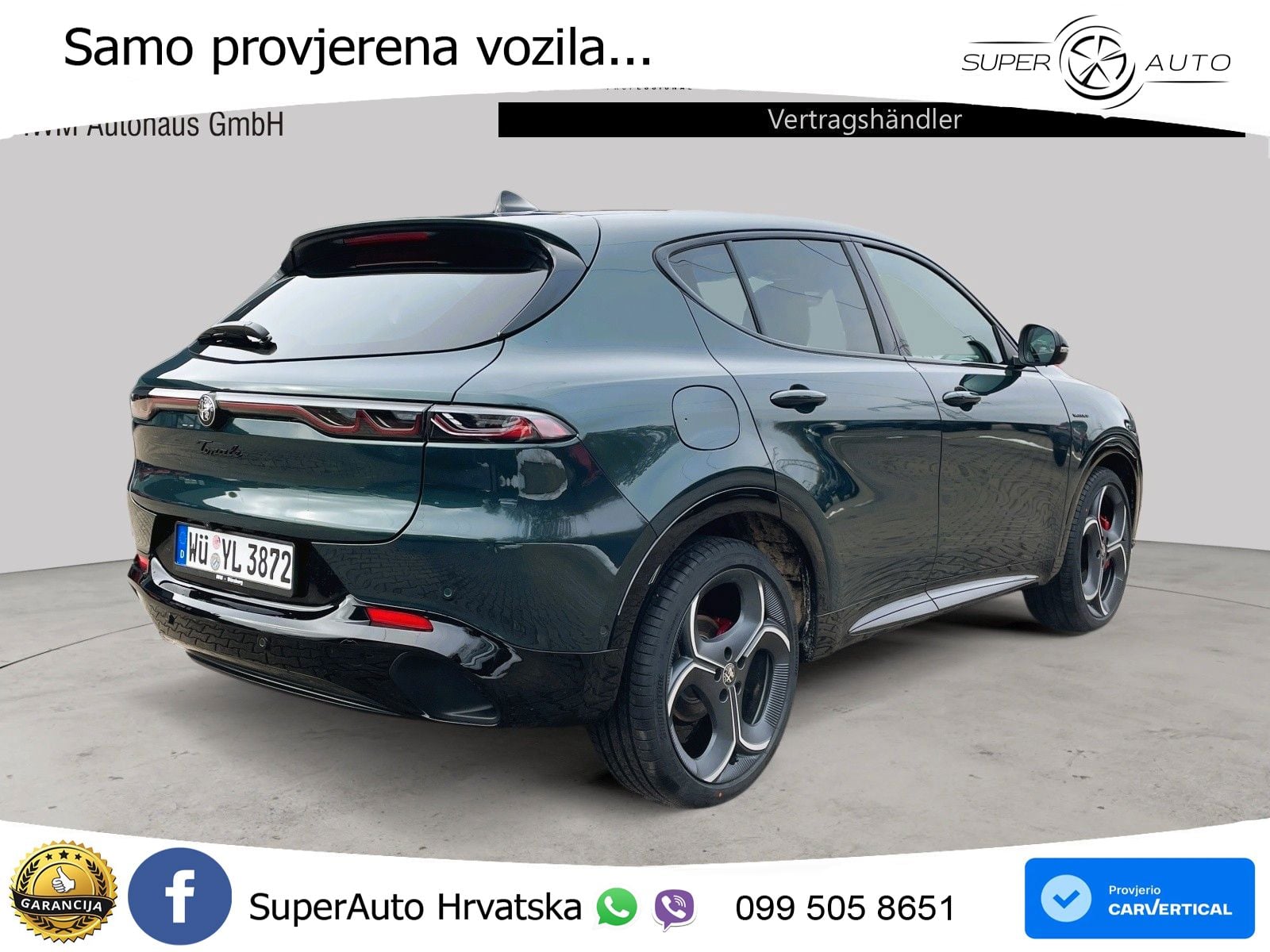 Alfa Romeo Tonale 1.5 VGT (160 KS) 48V-Hybrid TCT LED+GR SJED+ACC
