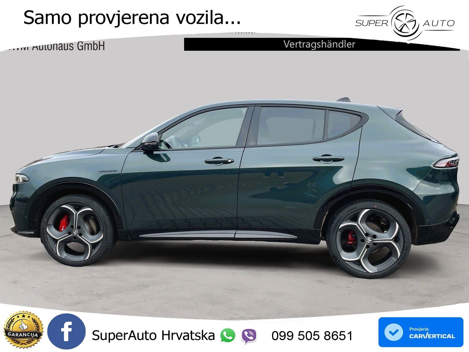 Alfa Romeo Tonale 1.5 VGT (160 KS) 48V-Hybrid TCT LED+GR SJED+ACC