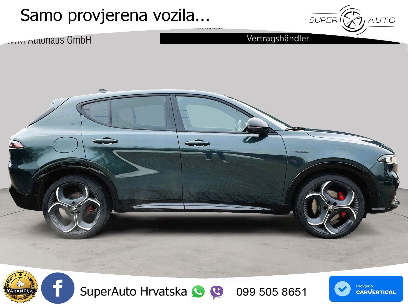 Alfa Romeo Tonale 1.5 VGT (160 KS) 48V-Hybrid TCT LED+GR SJED+ACC