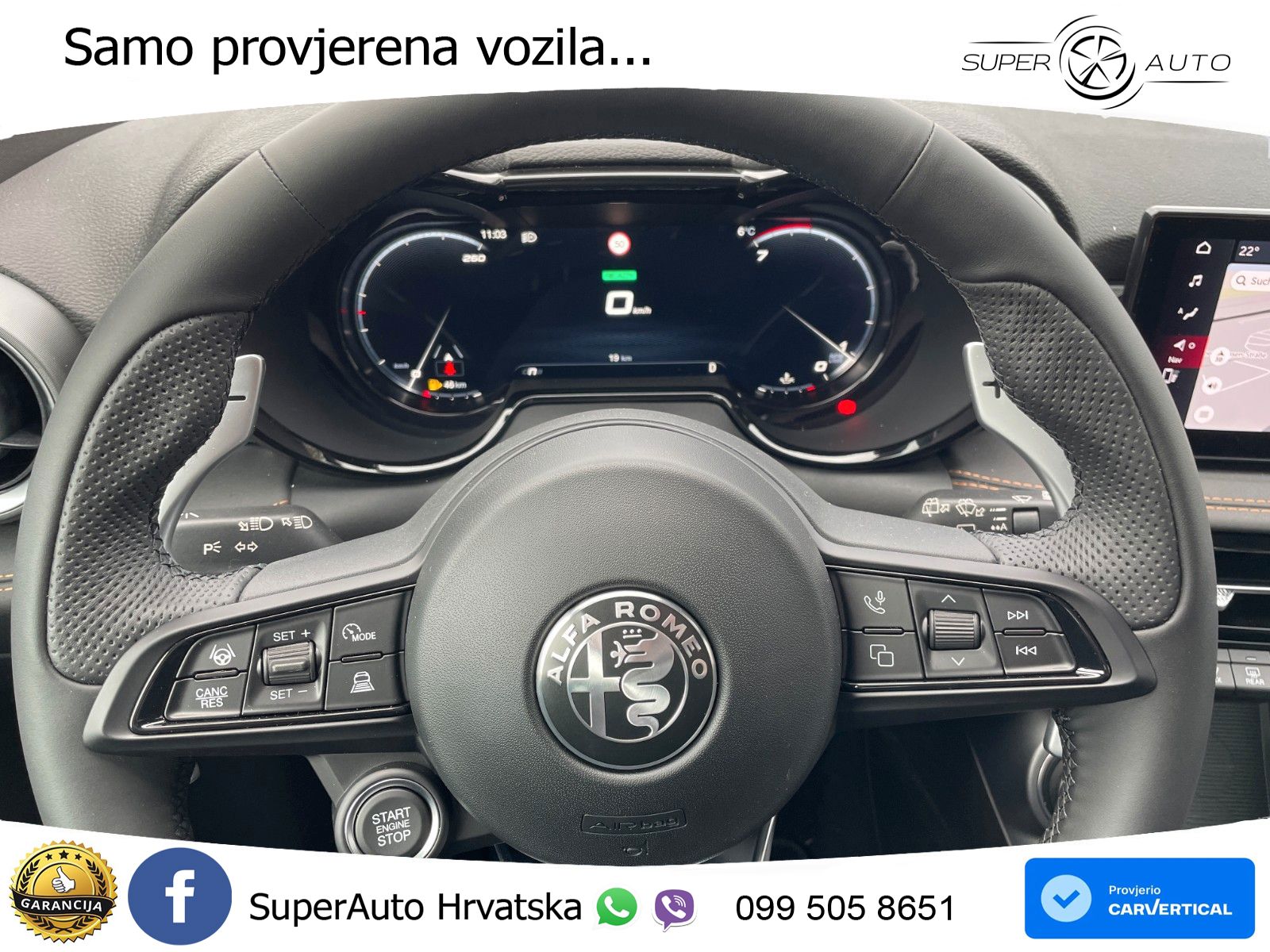 Alfa Romeo Tonale 1.5 VGT (160 KS) 48V-Hybrid TCT LED+GR SJED+ACC