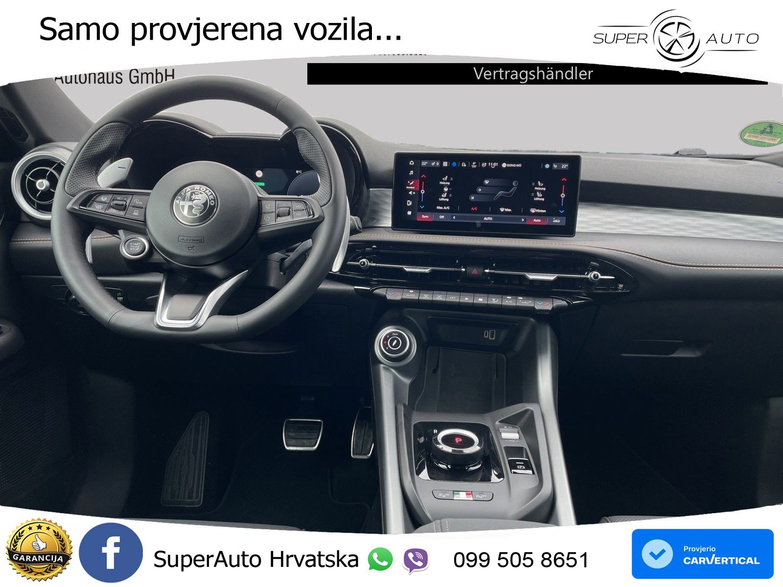 Alfa Romeo Tonale 1.5 VGT (160 KS) 48V-Hybrid TCT LED+GR SJED+ACC