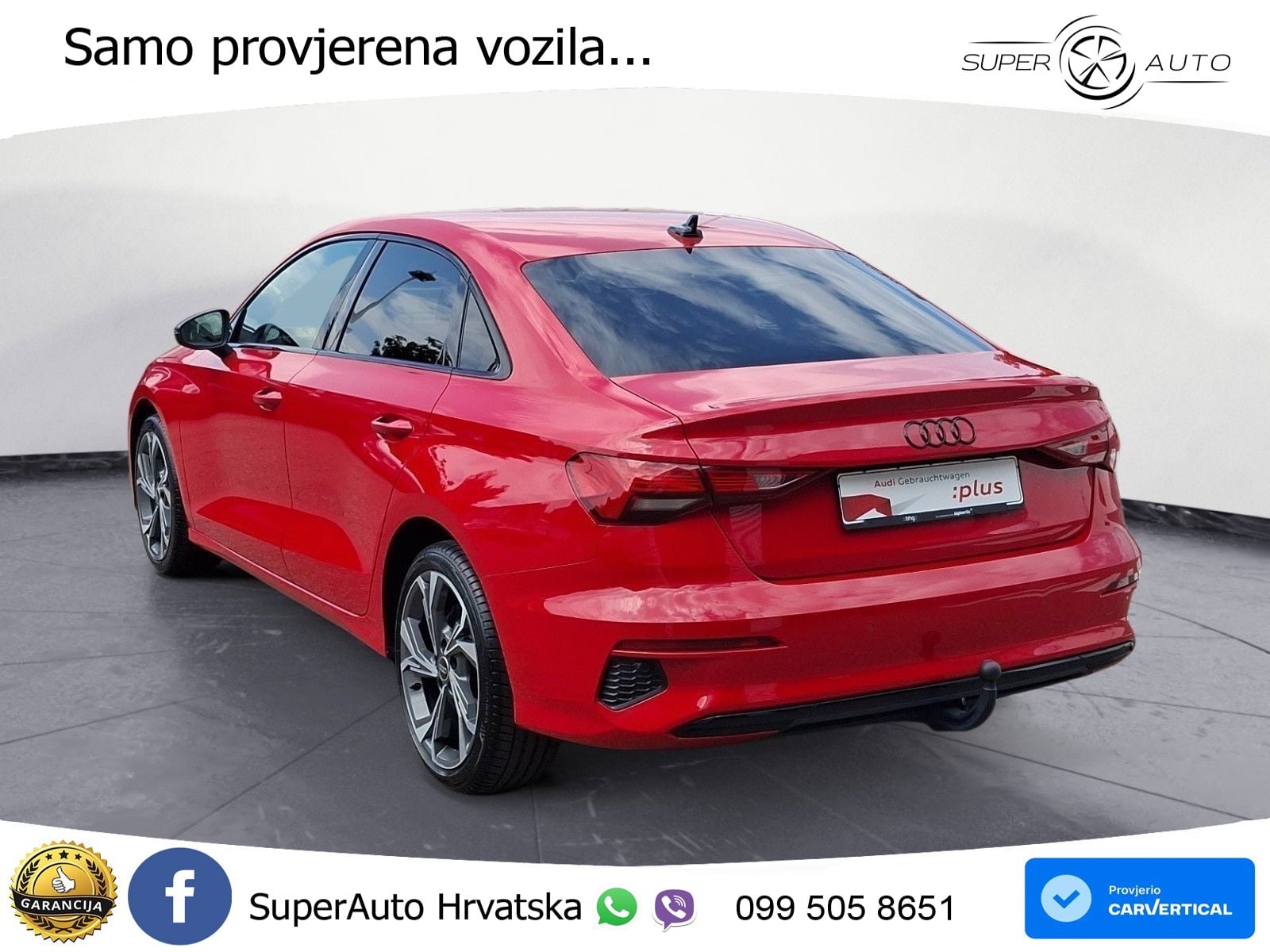 Audi A3 Limuzina 35 TDI (150 KS) S tronic advanced LED+GR SJED+ACC