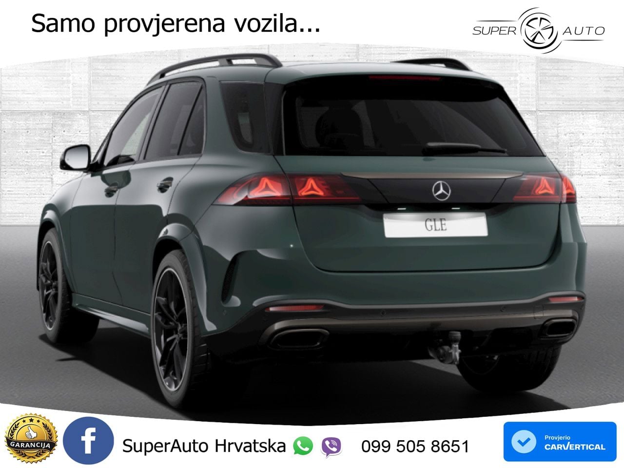 Mercedes GLE 450d (367 KS) EQ Boost 4MATIC 9G-TRONIC Night paket ACC+HEAD+4xGR SJED+360+PANO