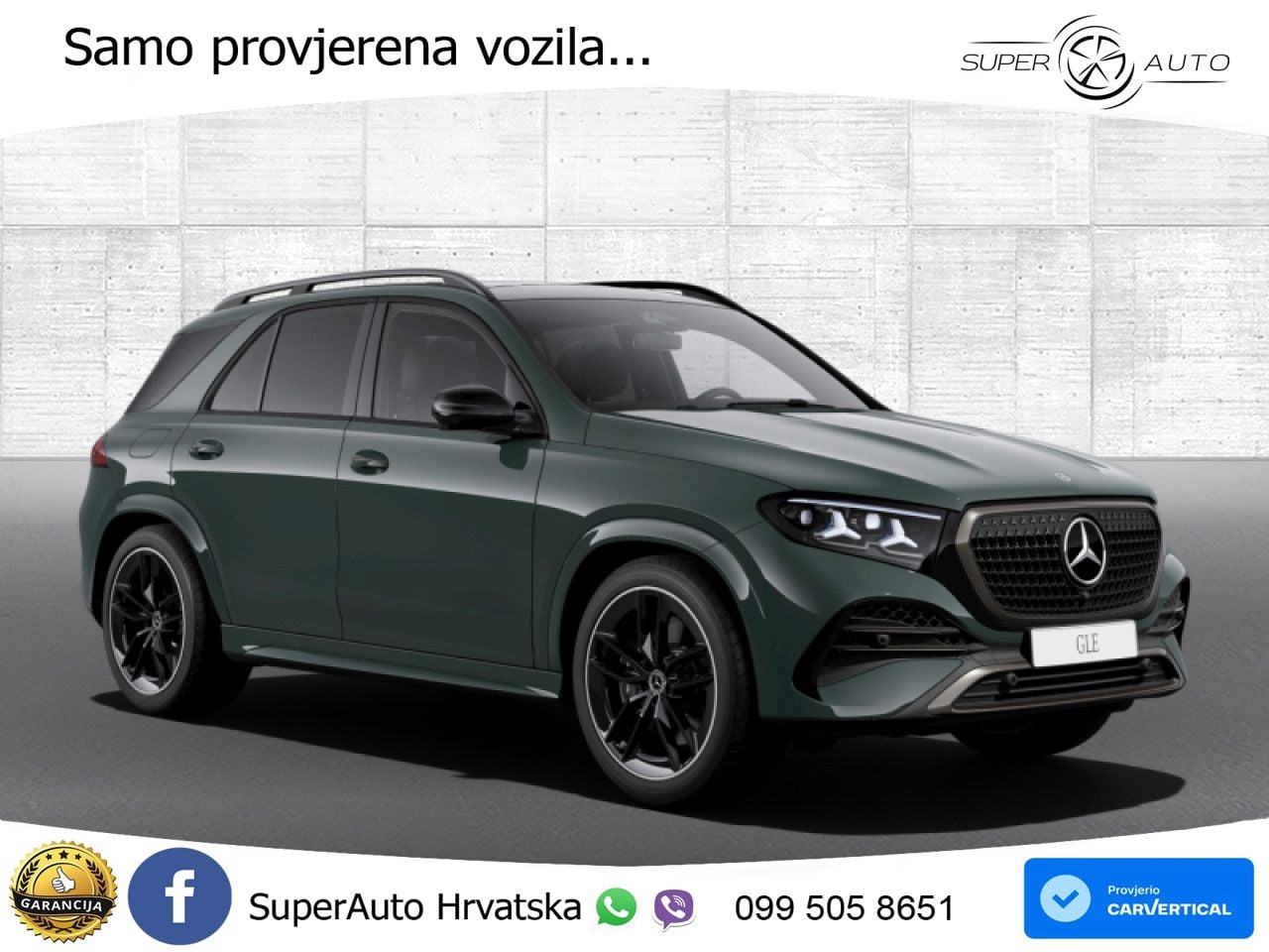 Mercedes GLE 450d (367 KS) EQ Boost 4MATIC 9G-TRONIC Night paket ACC+HEAD+4xGR SJED+360+PANO