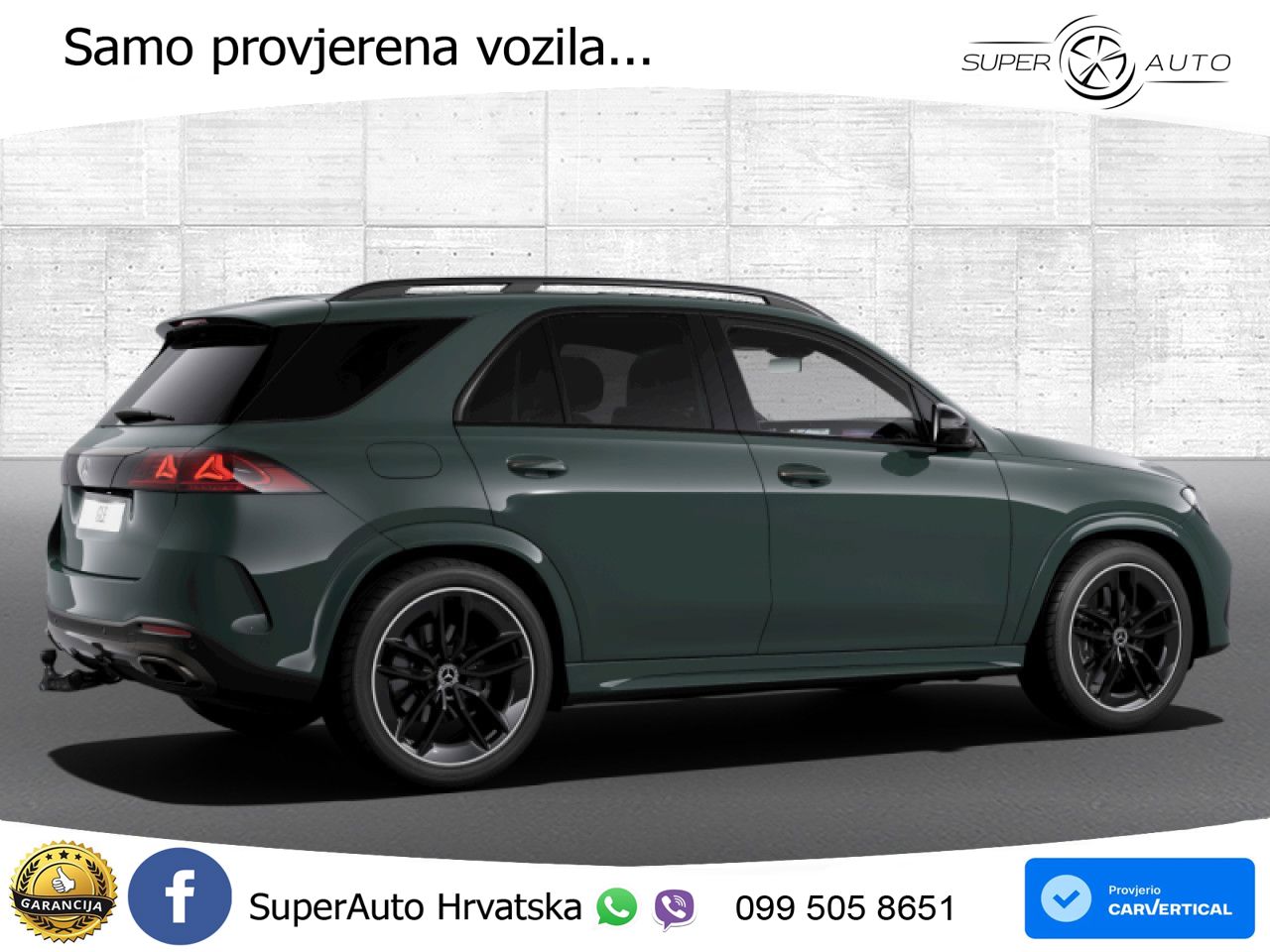 Mercedes GLE 450d (367 KS) EQ Boost 4MATIC 9G-TRONIC Night paket ACC+HEAD+4xGR SJED+360+PANO