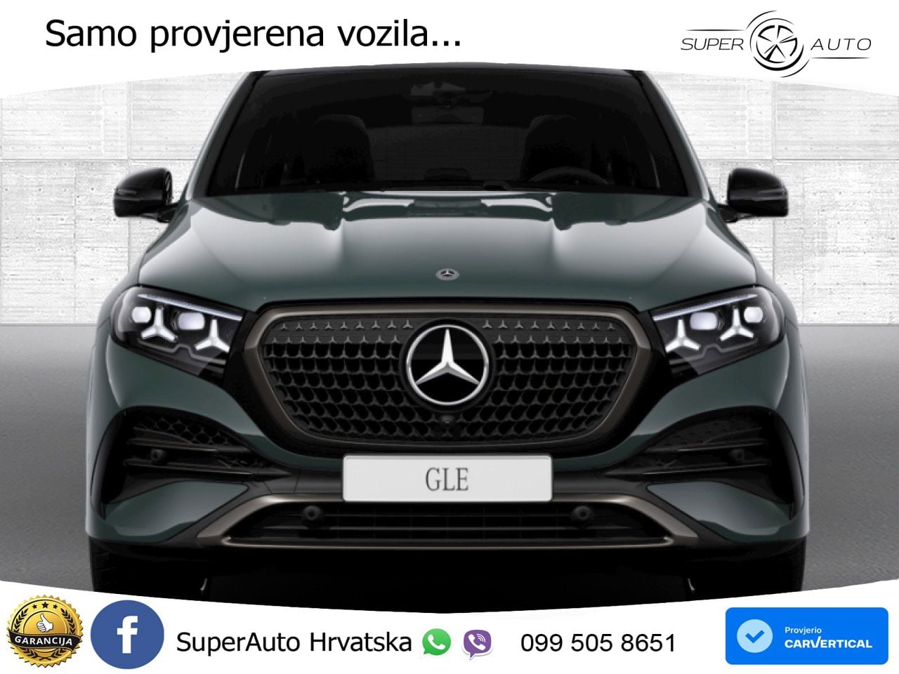 Mercedes GLE 450d (367 KS) EQ Boost 4MATIC 9G-TRONIC Night paket ACC+HEAD+4xGR SJED+360+PANO