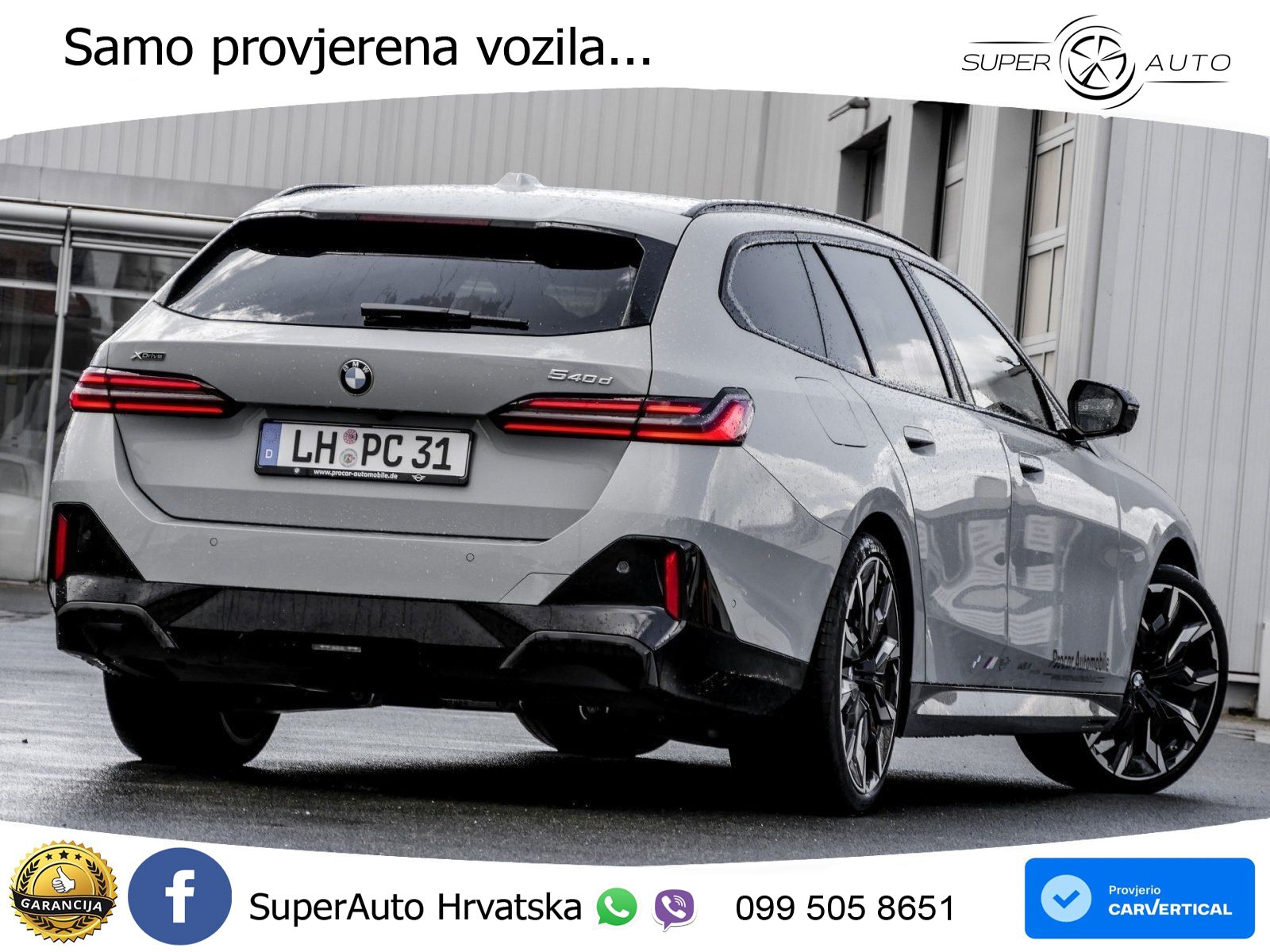 BMW 540d Touring (303 KS) xDrive Steptronic M Sport LED+GR SJED+ACC