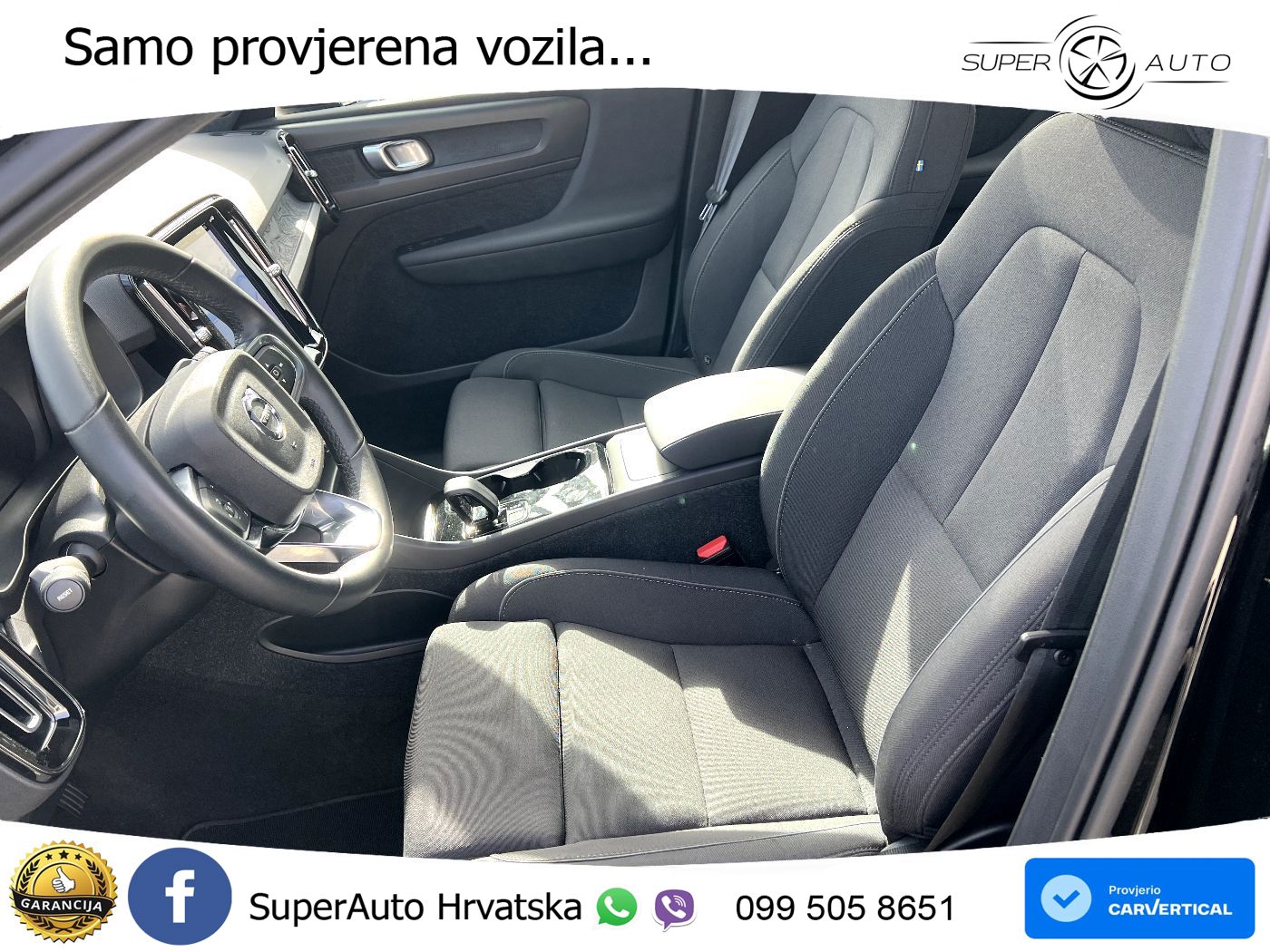 Volvo XC40 Recharge 69 kWh 231 KS Single Motor LED+GR SJED+ACC