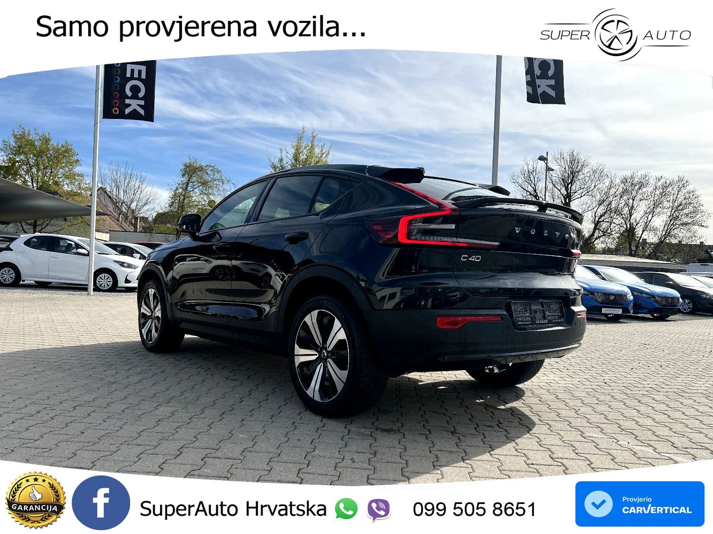 Volvo XC40 Recharge 69 kWh 231 KS Single Motor LED+GR SJED+ACC