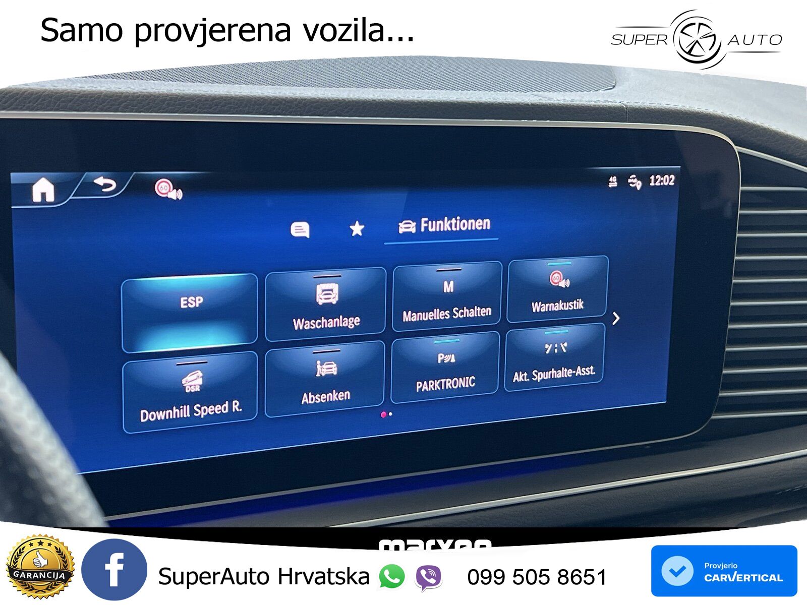 Mercedes-Benz GLS GLS 580 V8 EQ Boost 4MATIC 9G-TRONIC AMG ZRAČNI+ACC+GR SJED+KAM